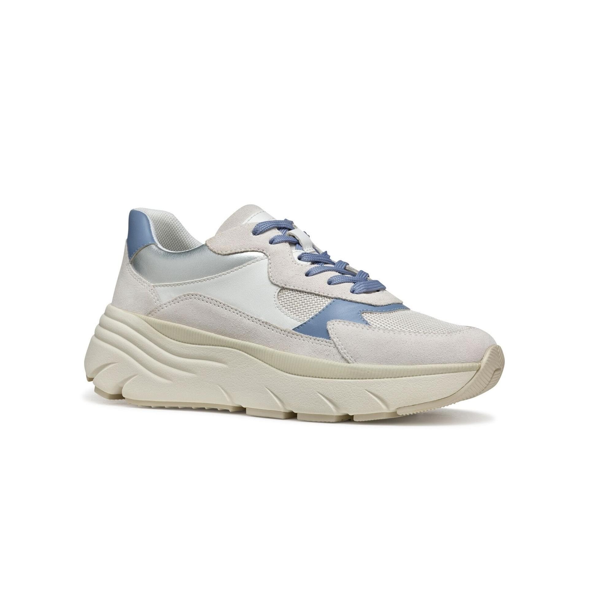 Geox Diamanta Sneakers D45UFB_05422 in Light Blue/Off White