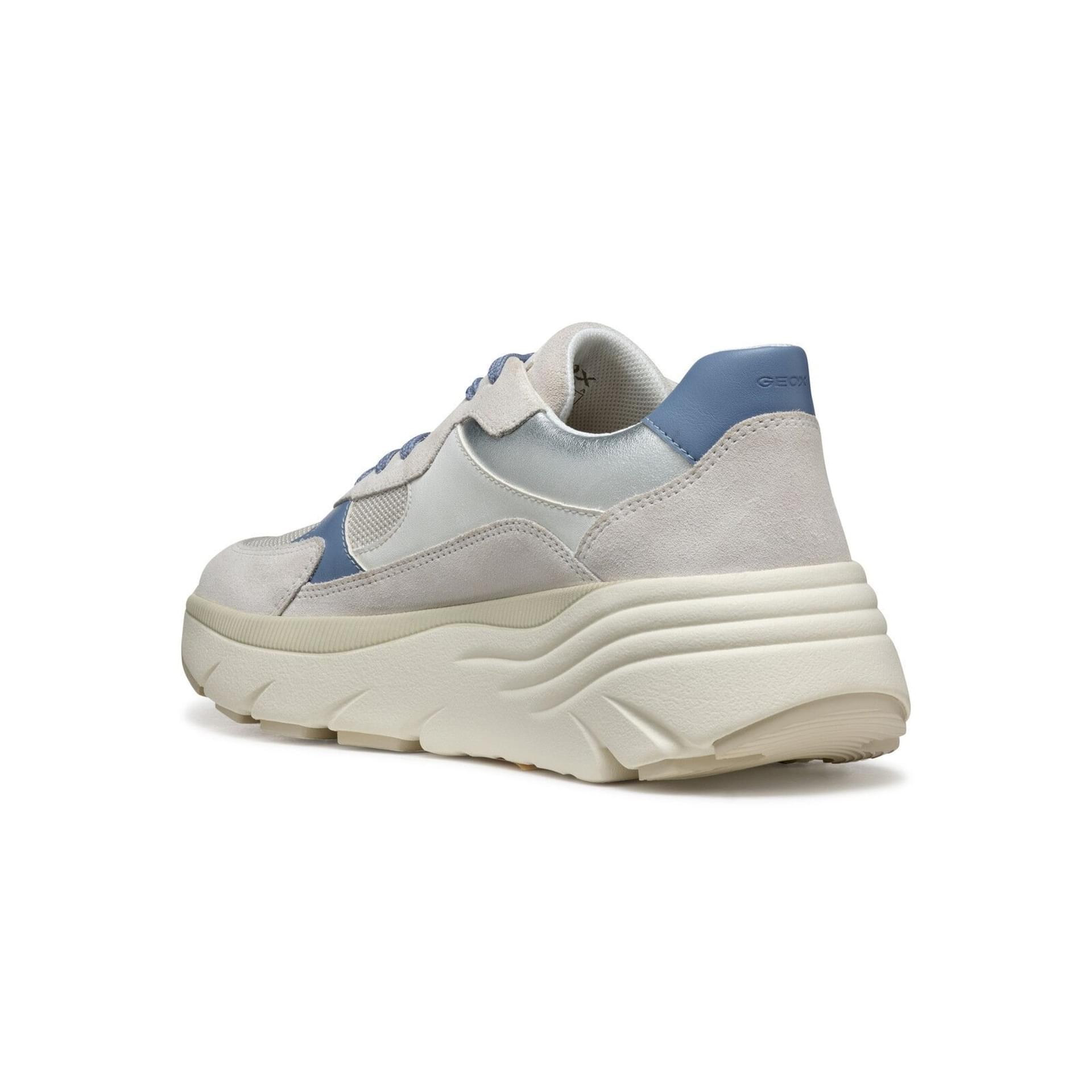 Geox Diamanta Sneakers D45UFB_05422 in Light Blue/Off White