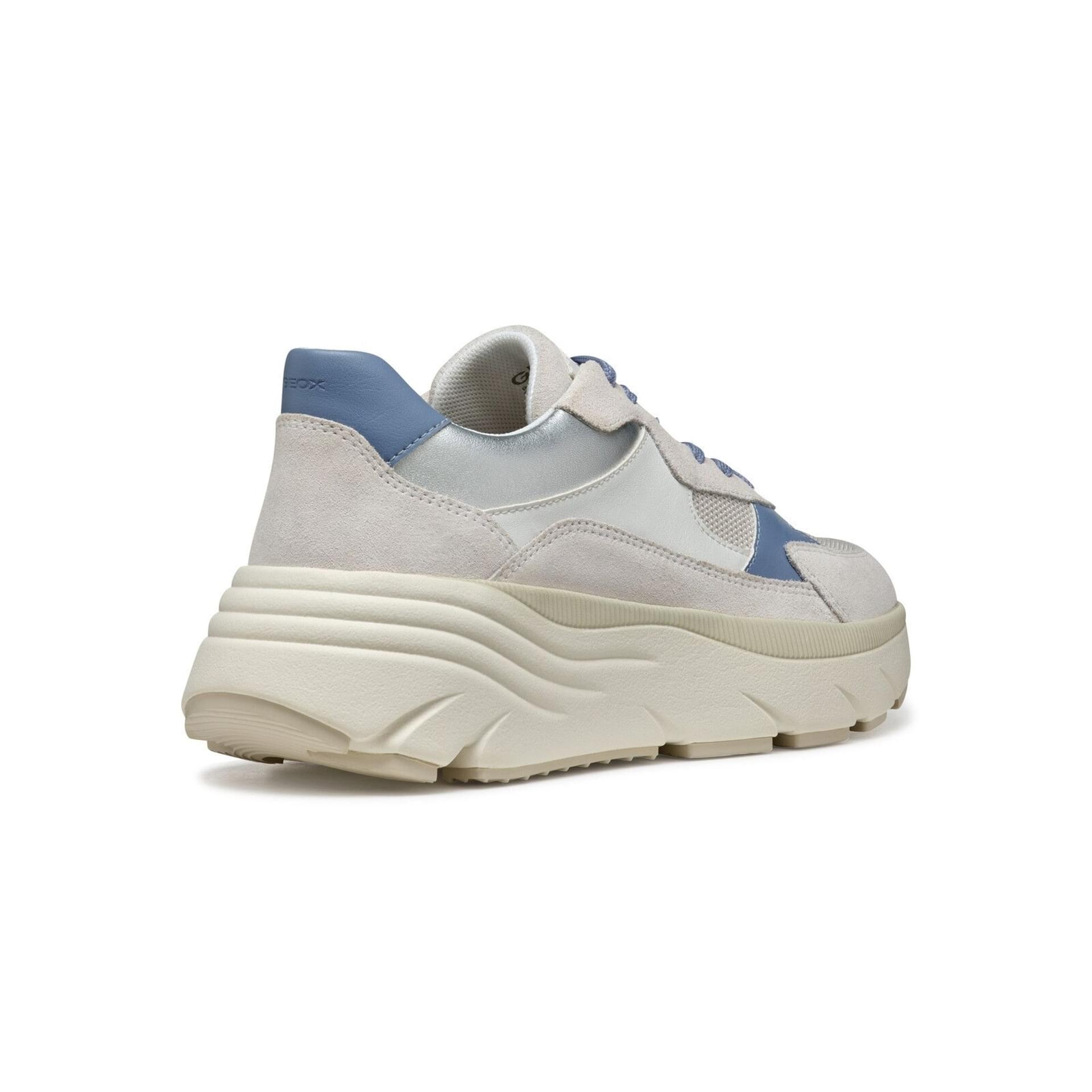 Geox Diamanta Sneakers D45UFB_05422 in Light Blue/Off White