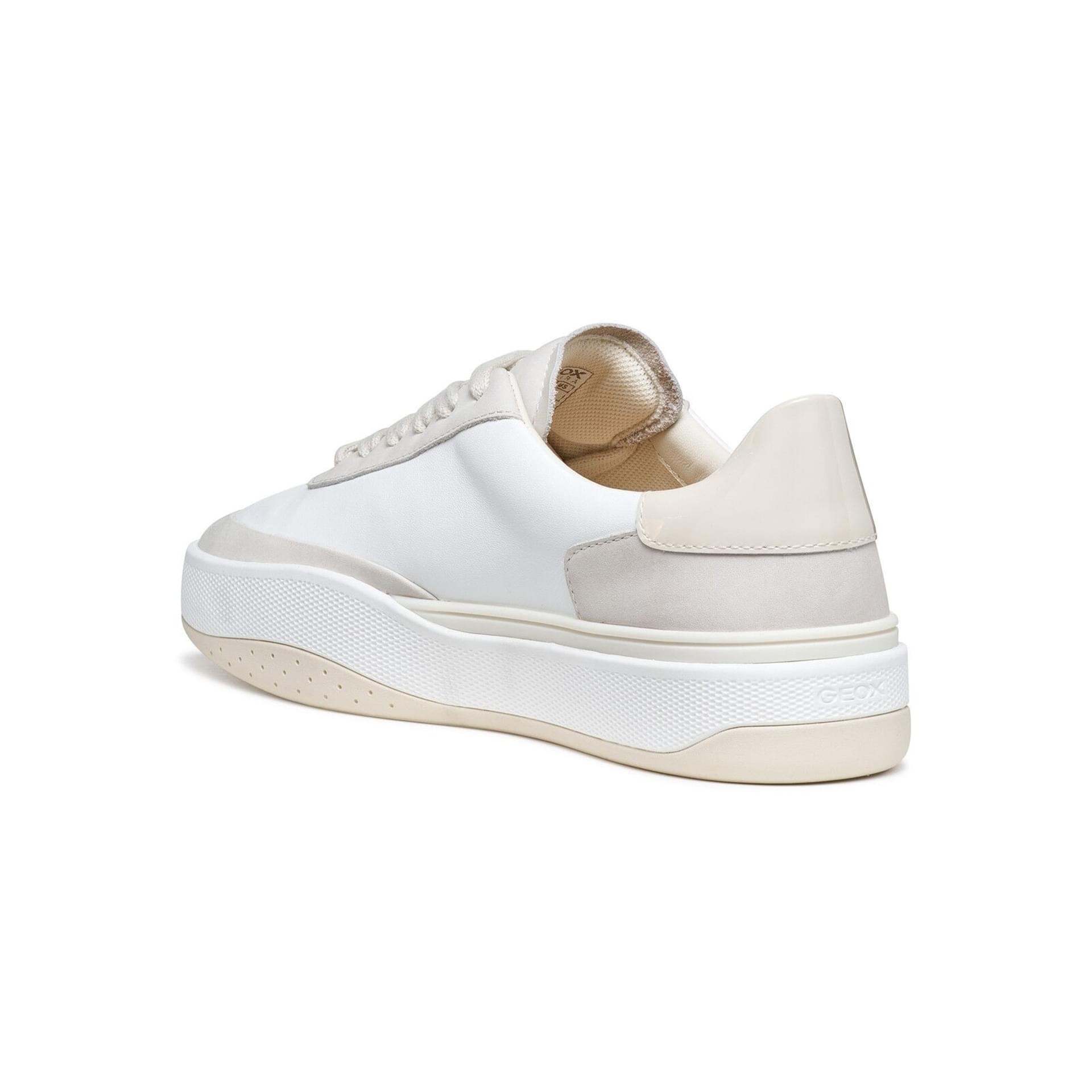 Geox Dynamia Sneakers D655KA_08532 in White/Light Grey