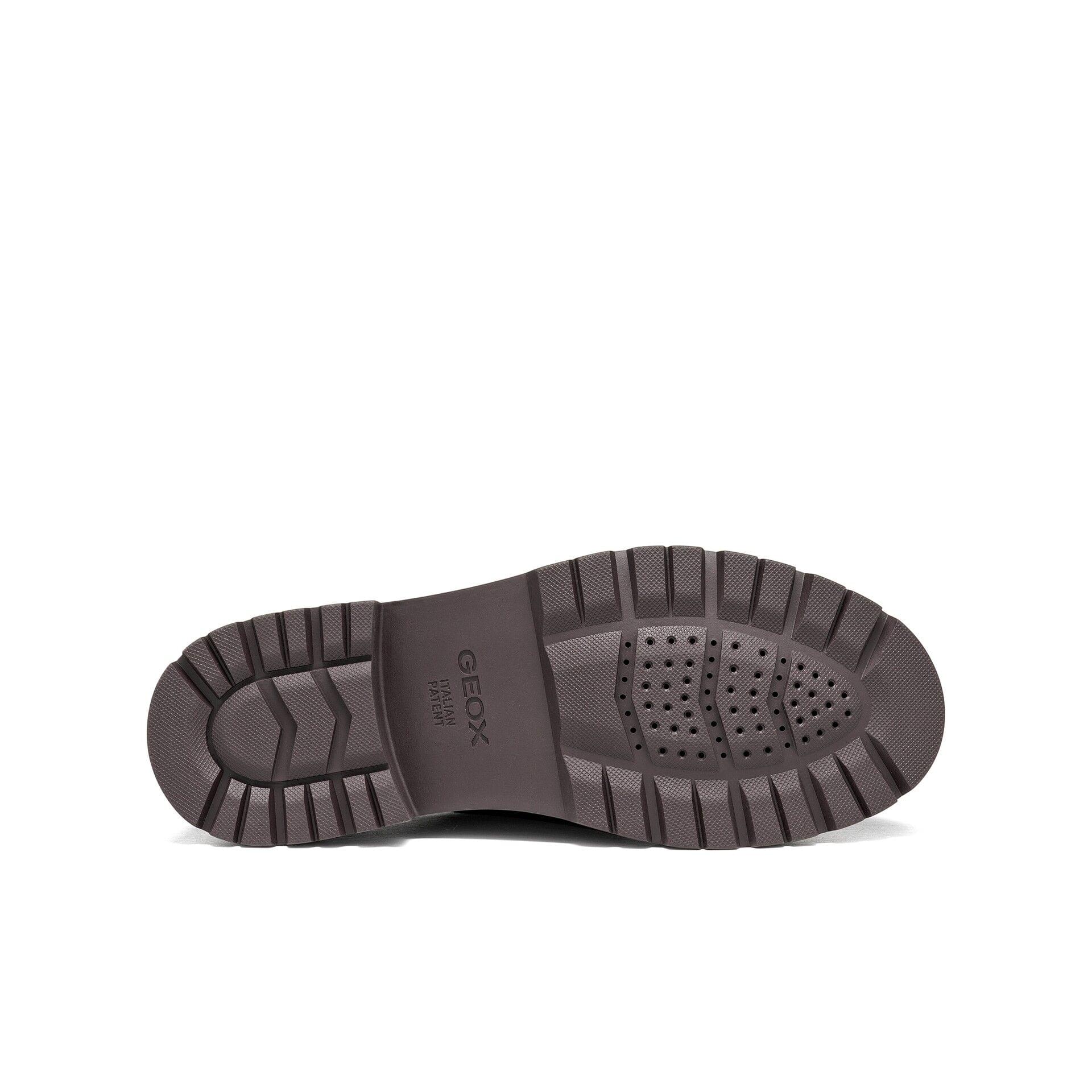Geox Eivette leather in Chocolate, sole (SKU D66GJE_0008X--C6005)