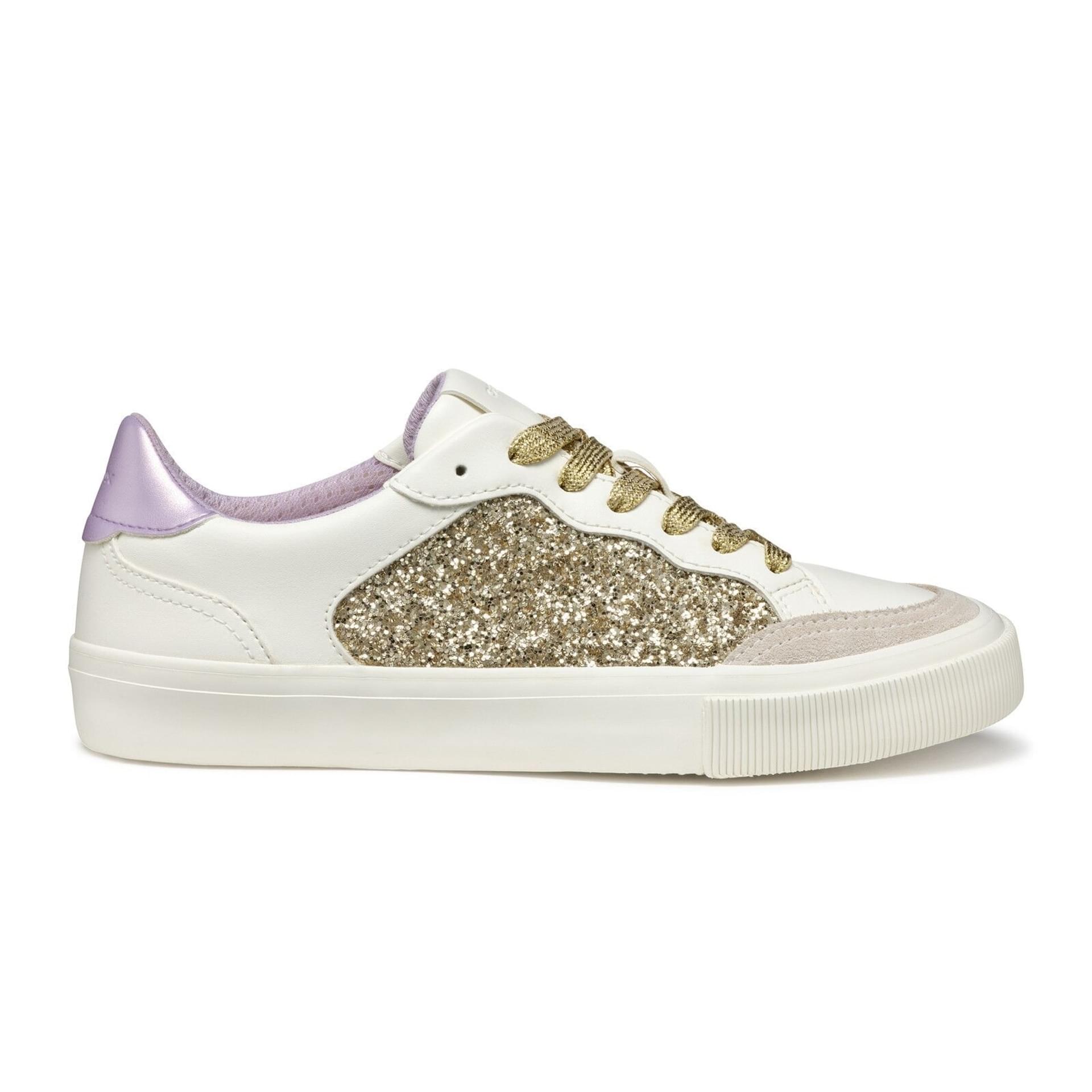 Geox Emmeleny Sneakers D550UB_0BCEW in Optic White/Light Gold