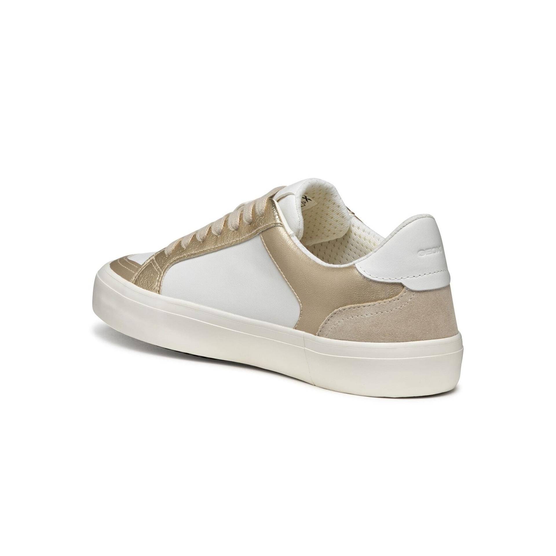 Geox Emmeleny Sneakers D550UE_085NF in White/Light Gold