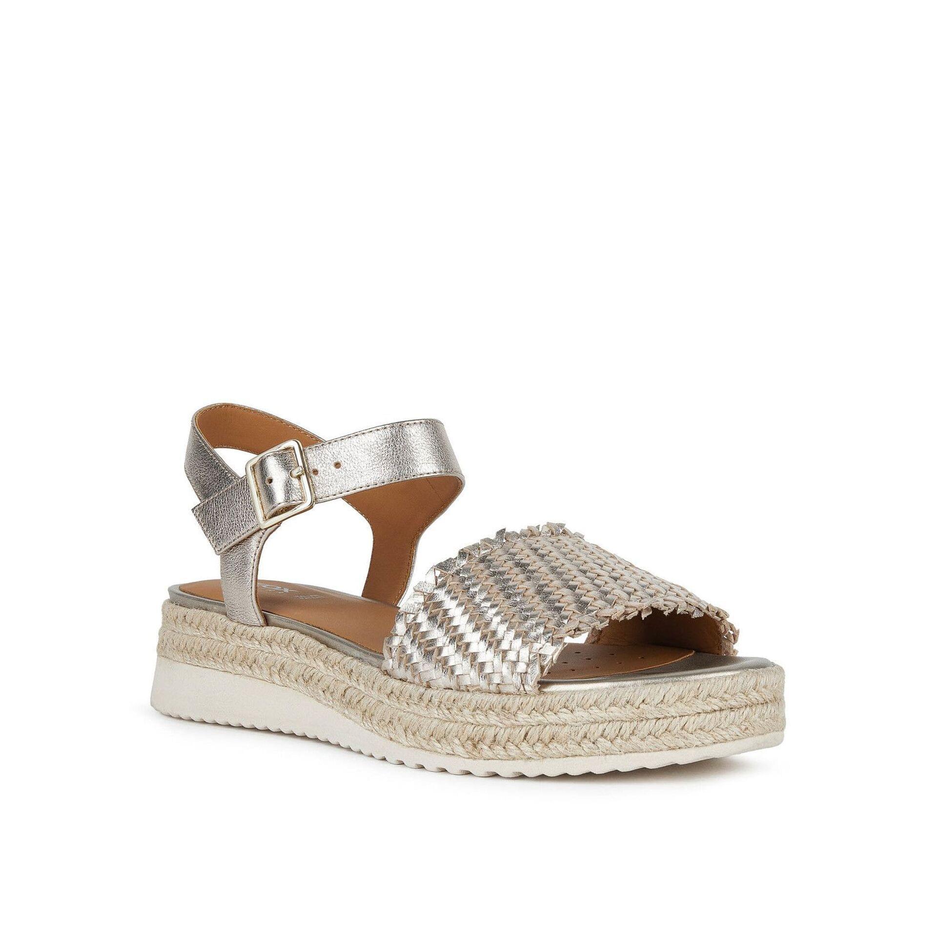 Geox Eolie Sandals D25SRF_0CF6E in Champagne