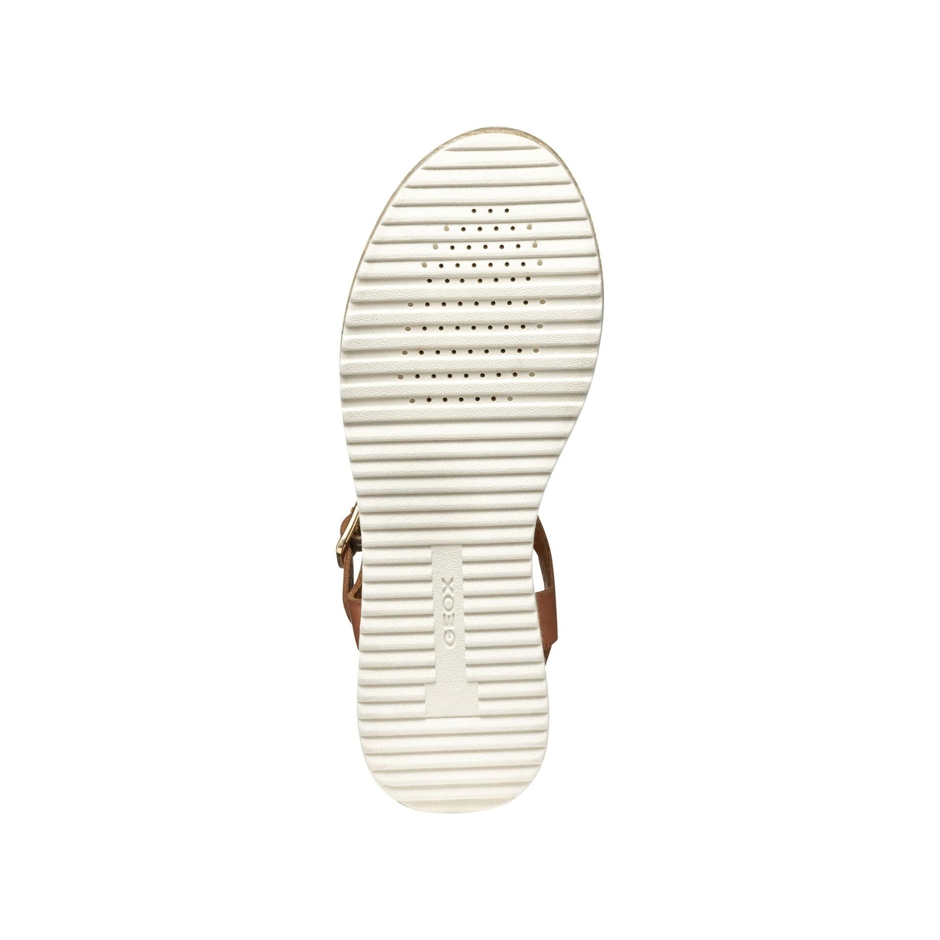 Geox Eolie Sandals D55SRB_02243 in Cognac