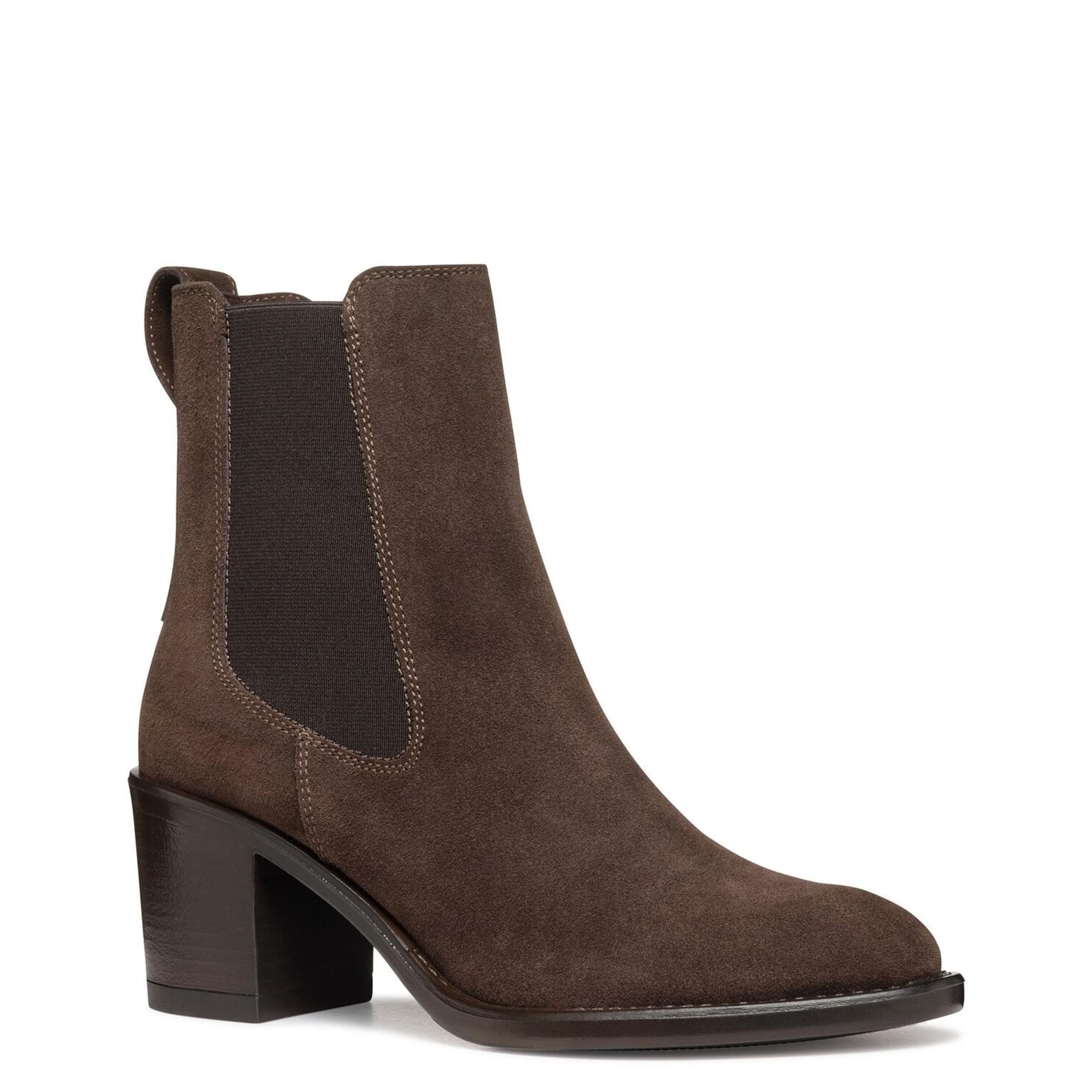 Geox Farnia Ankle Boots D467ZB_00022 in Coffee