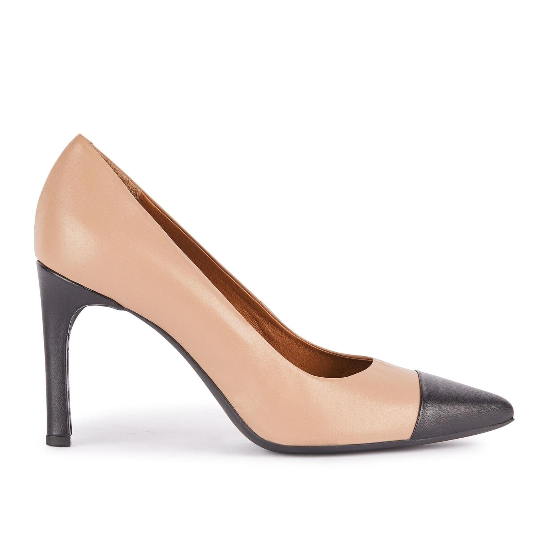 Geox Faviola Heels D458UC_000TU in Nude/Black