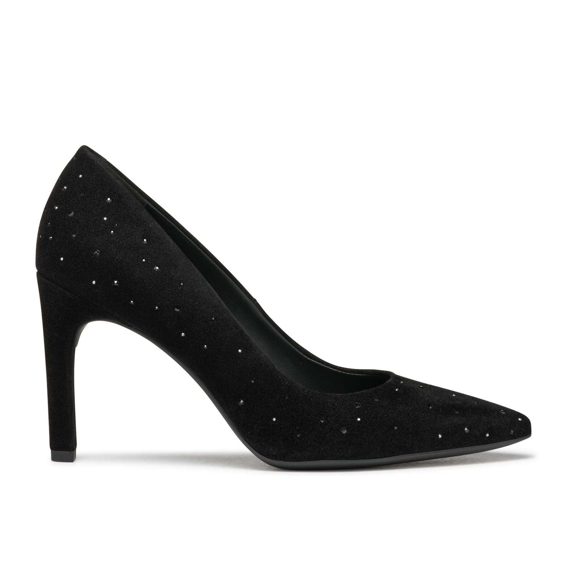 Geox Faviola Heels D468UB_00021 in Brilliant Black