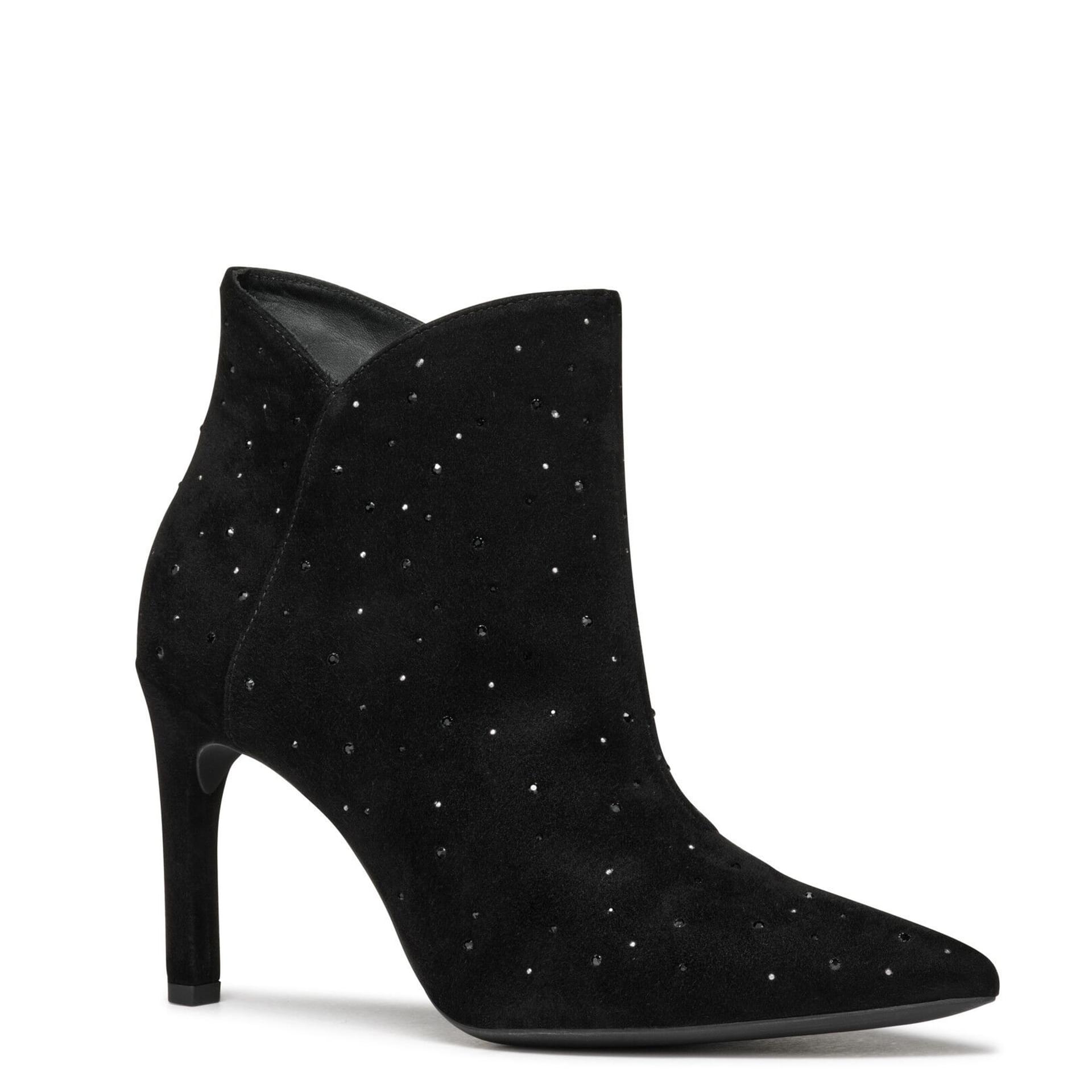 Geox Faviola Ankle Boots D468UC_00021 in Brilliant Black