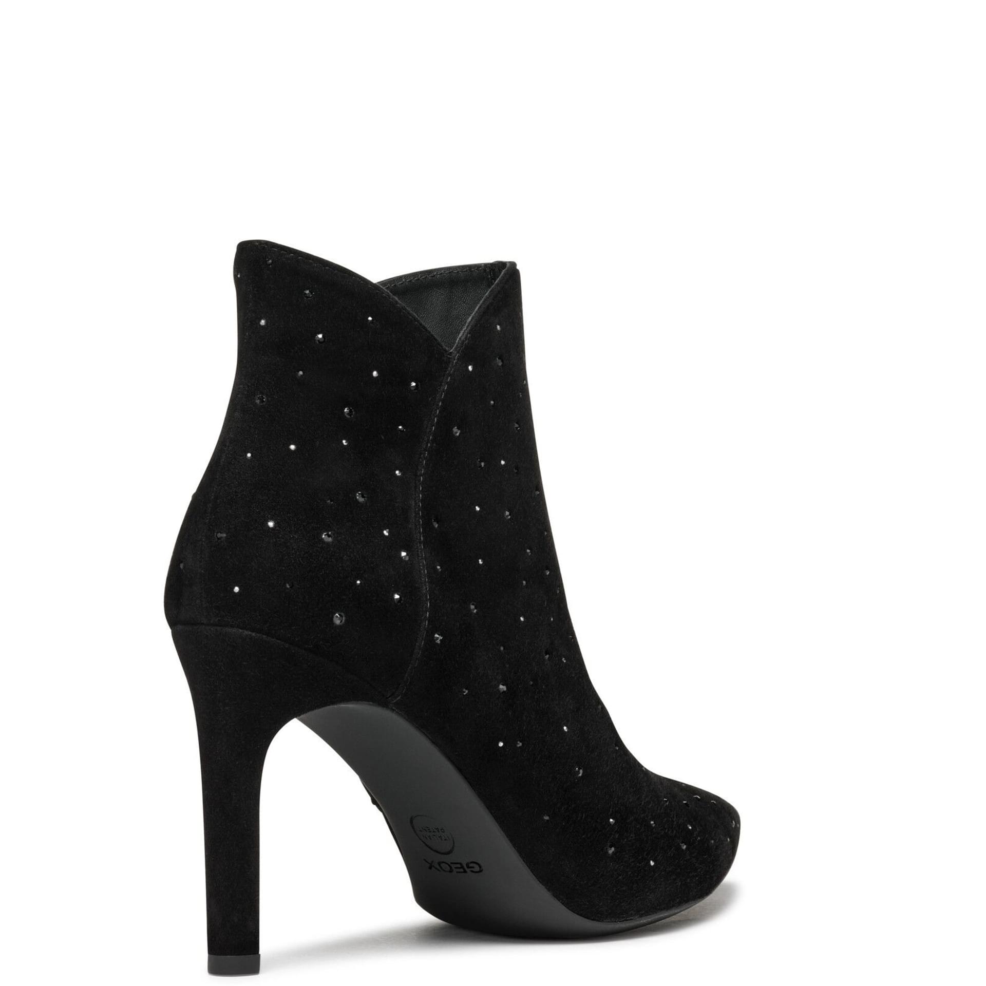 Geox Faviola Ankle Boots D468UC_00021 in Brilliant Black