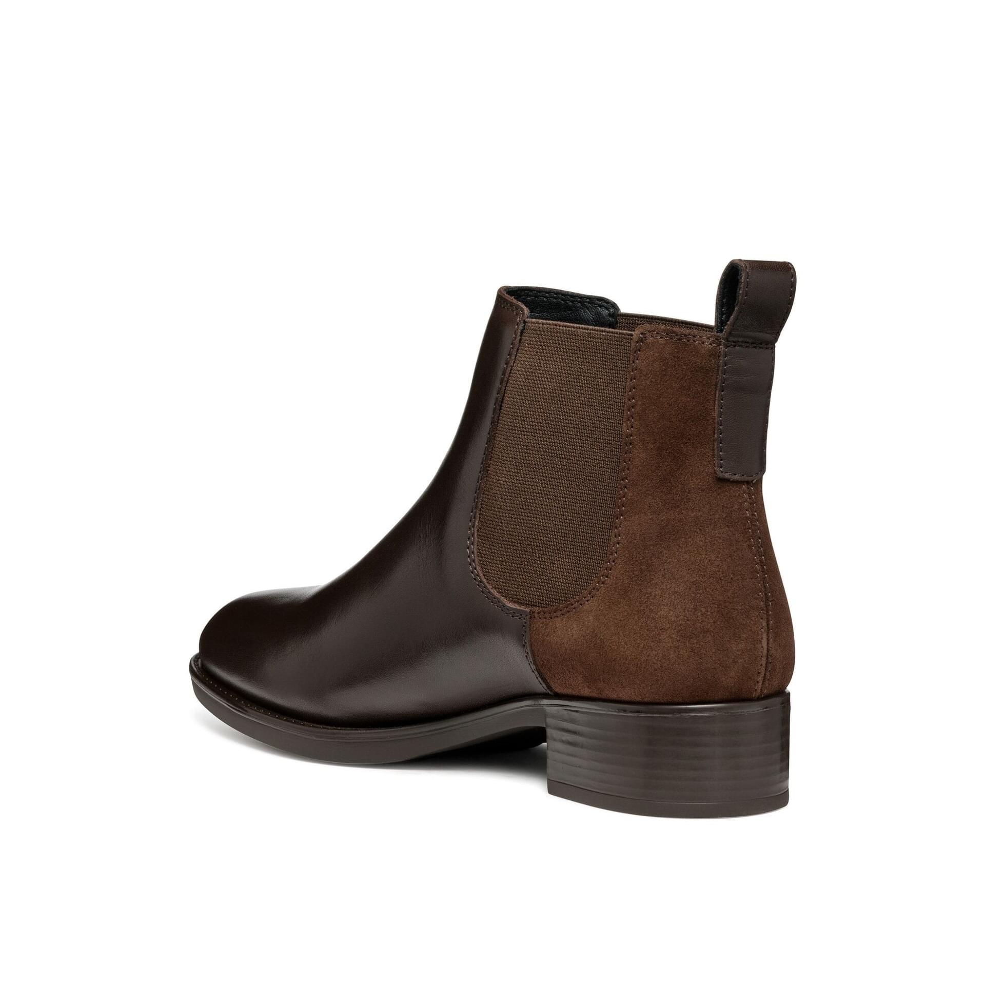 Geox Felicity Ankle Boots D36G1B_04322 in Dark Brown