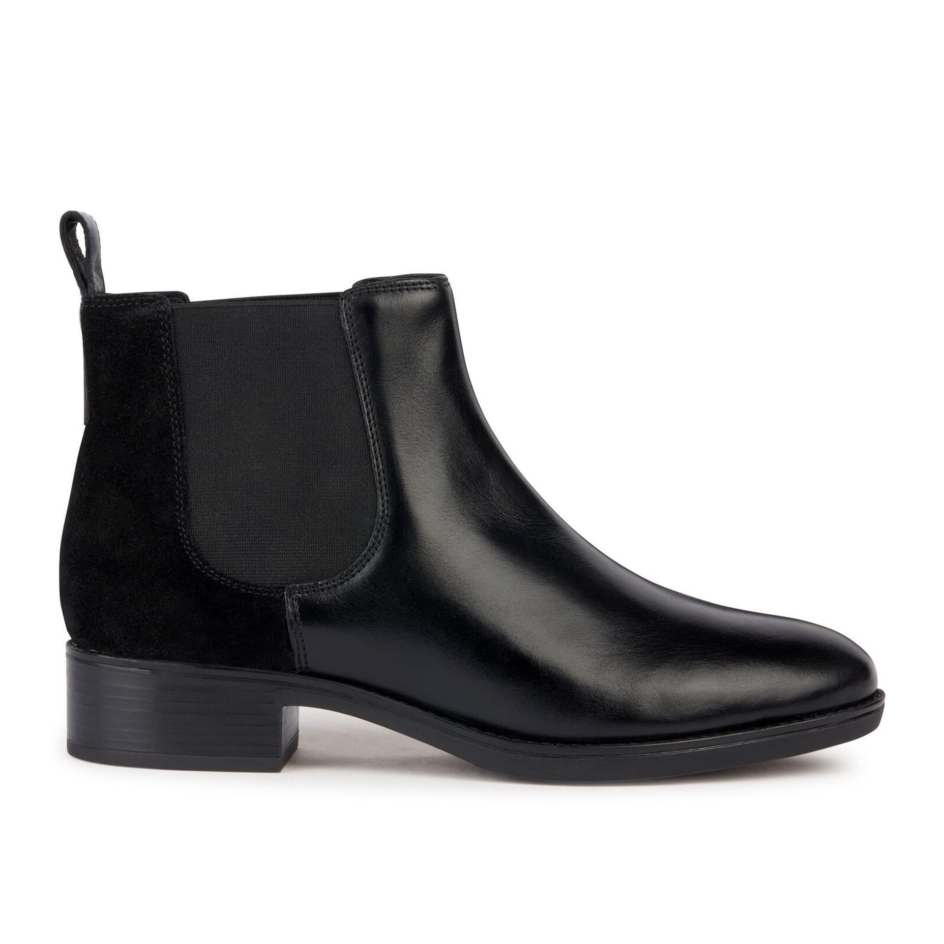 Geox Felicity Enkellaarsjes D36G1B_04322 in Black