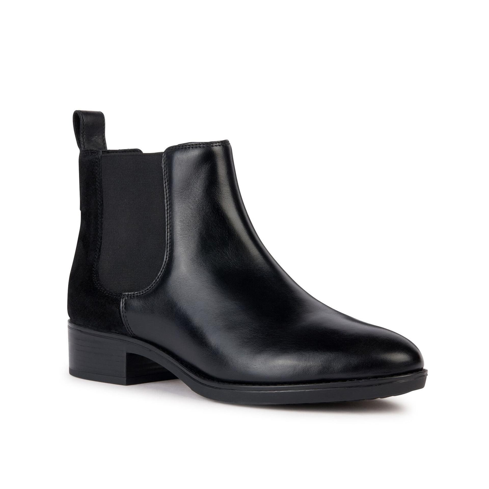 Geox Felicity Enkellaarsjes D36G1B_04322 in Black