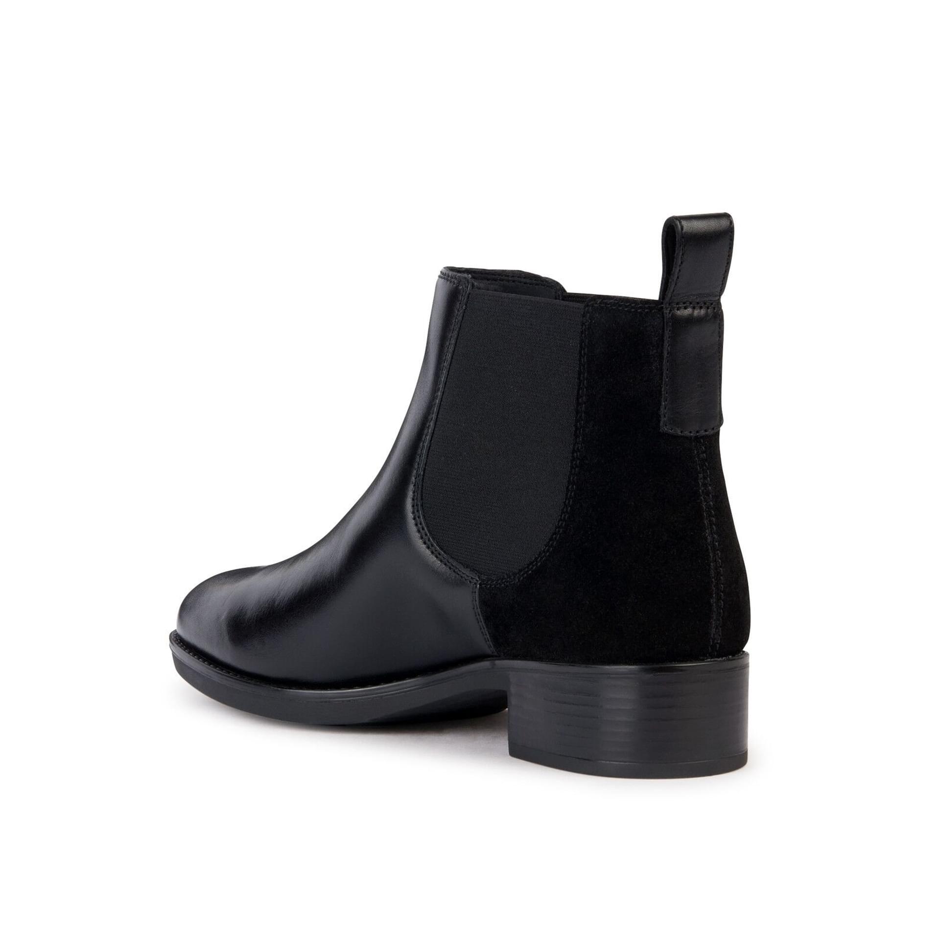 Geox Felicity Enkellaarsjes D36G1B_04322 in Black