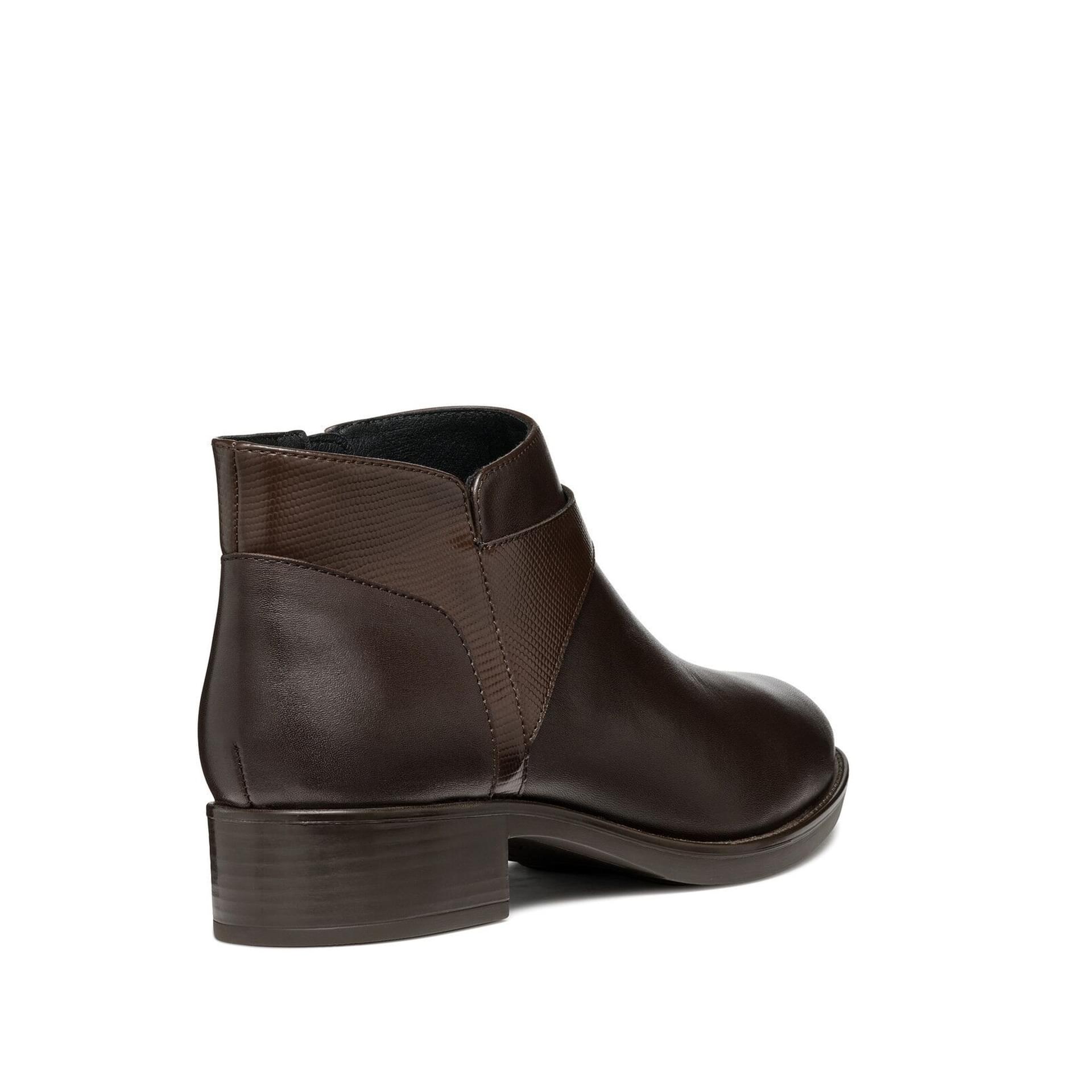 Geox Felicity Ankle Boots D46G1B_04304 in Dark Brown
