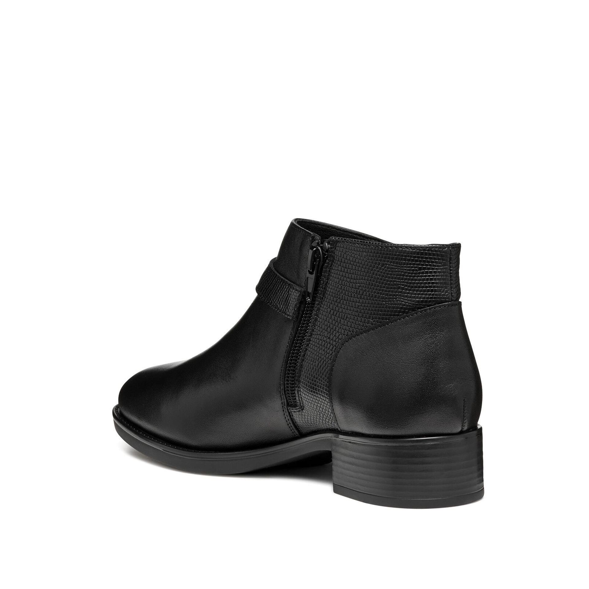 Geox Felicity Enkellaarsjes D46G1B_04304 in Black