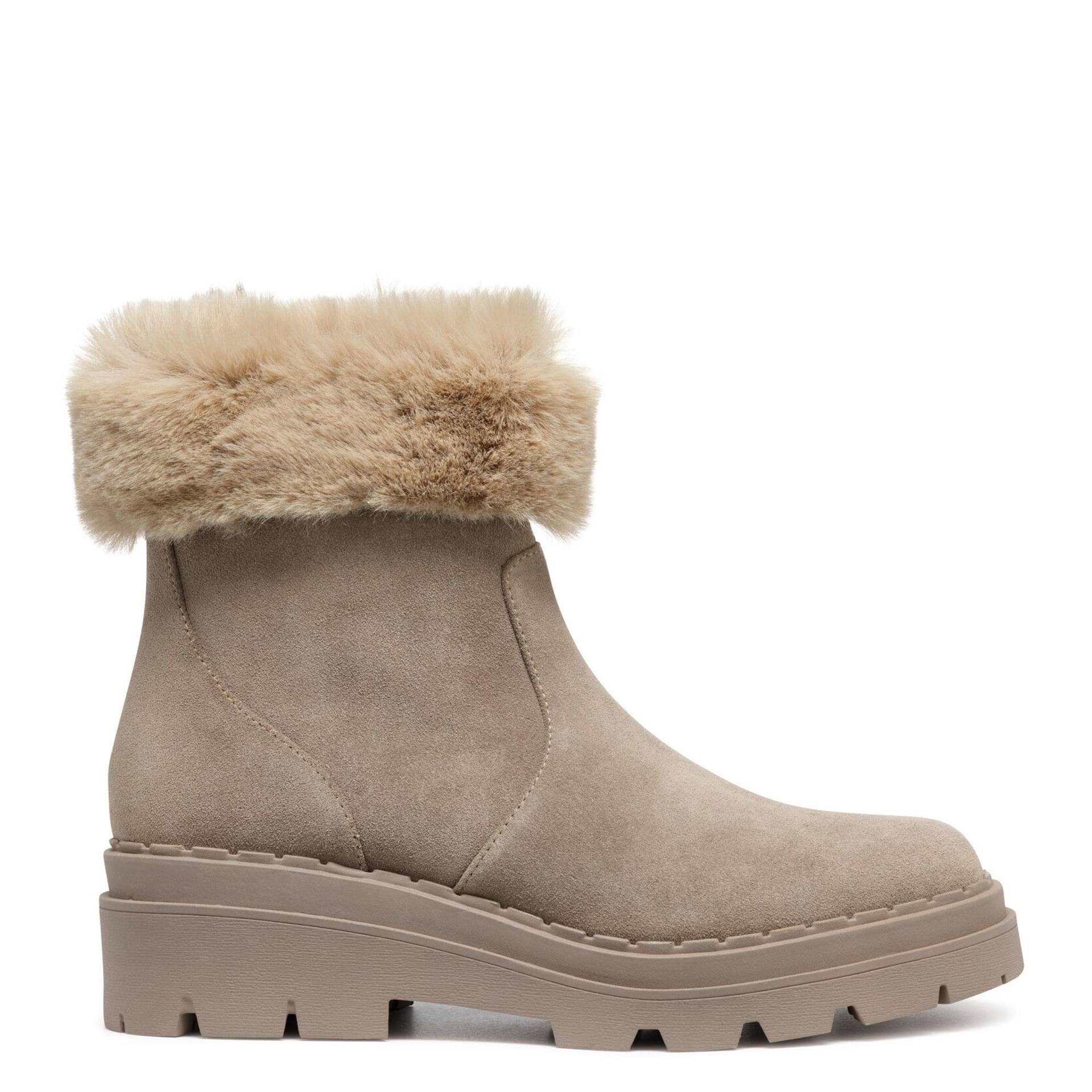 Geox Felleny Ankle Boots D46XEG_022BH in Taupe/Beige