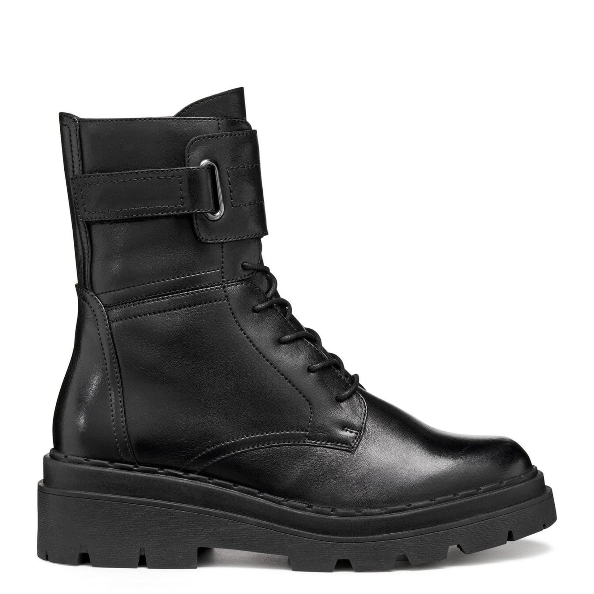Geox Felleny Enkellaarsjes D56XEE_00043 in Black