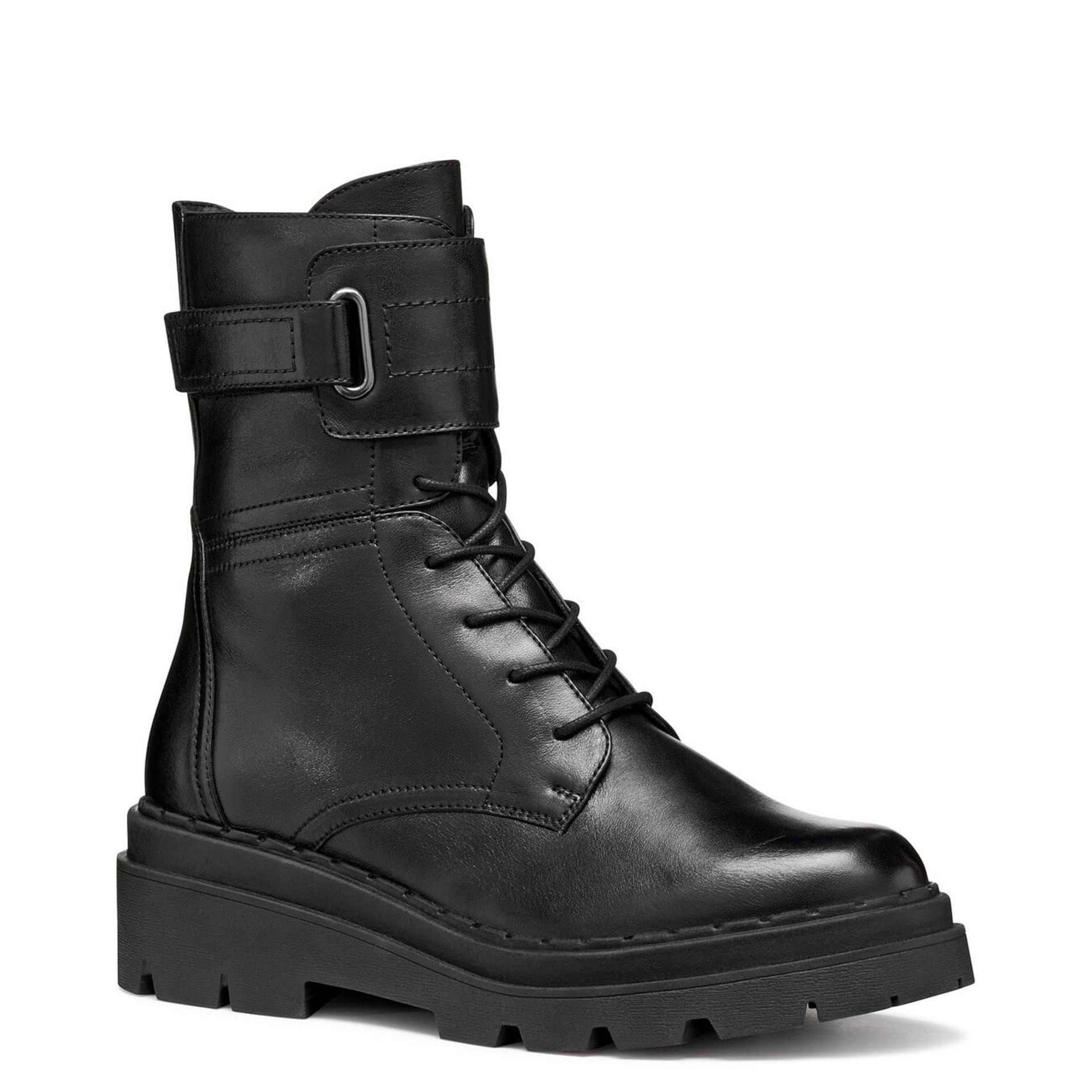 Geox Felleny Enkellaarsjes D56XEE_00043 in Black