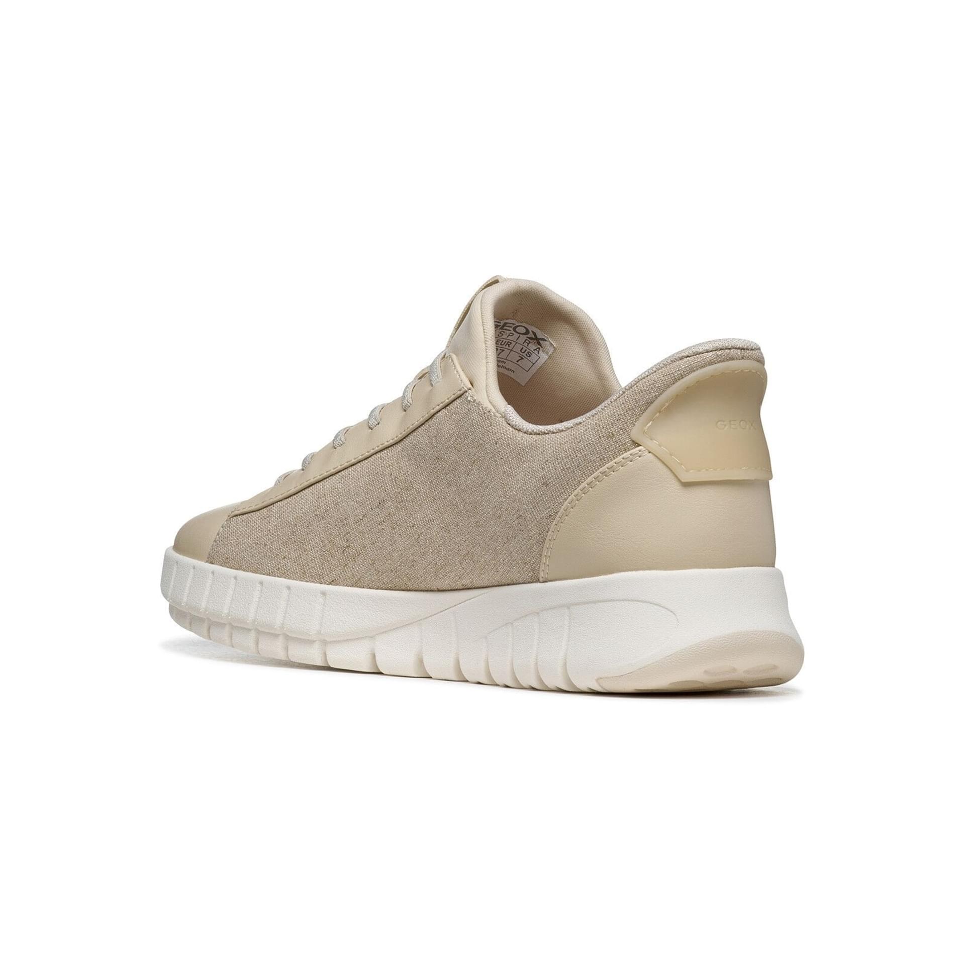 Geox Flextride Plus Sneakers D657SB_0AS54 in Light Taupe/Papyrus