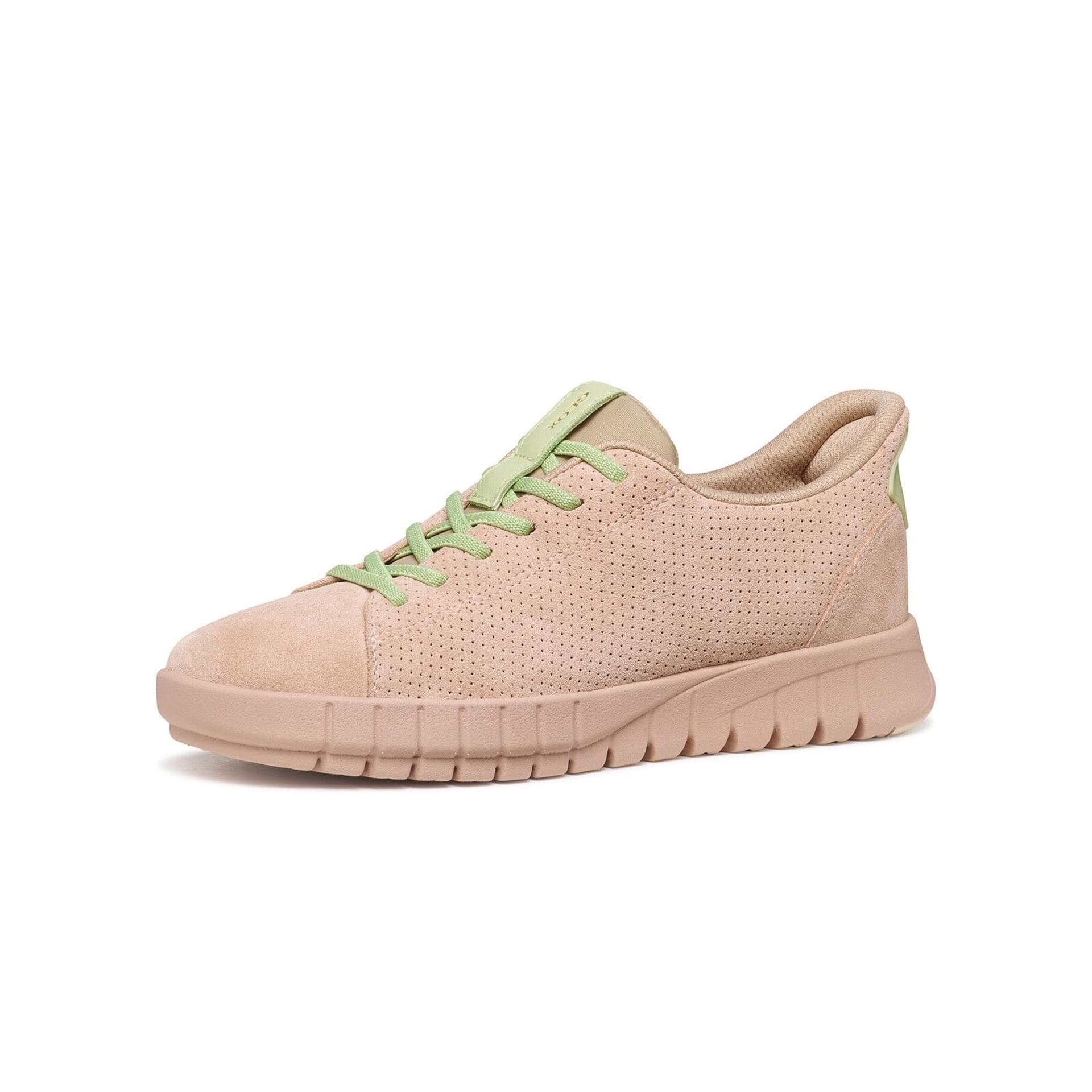 Geox Flextride Plus Sneakers D657SC_022BC in Rose/Light Green