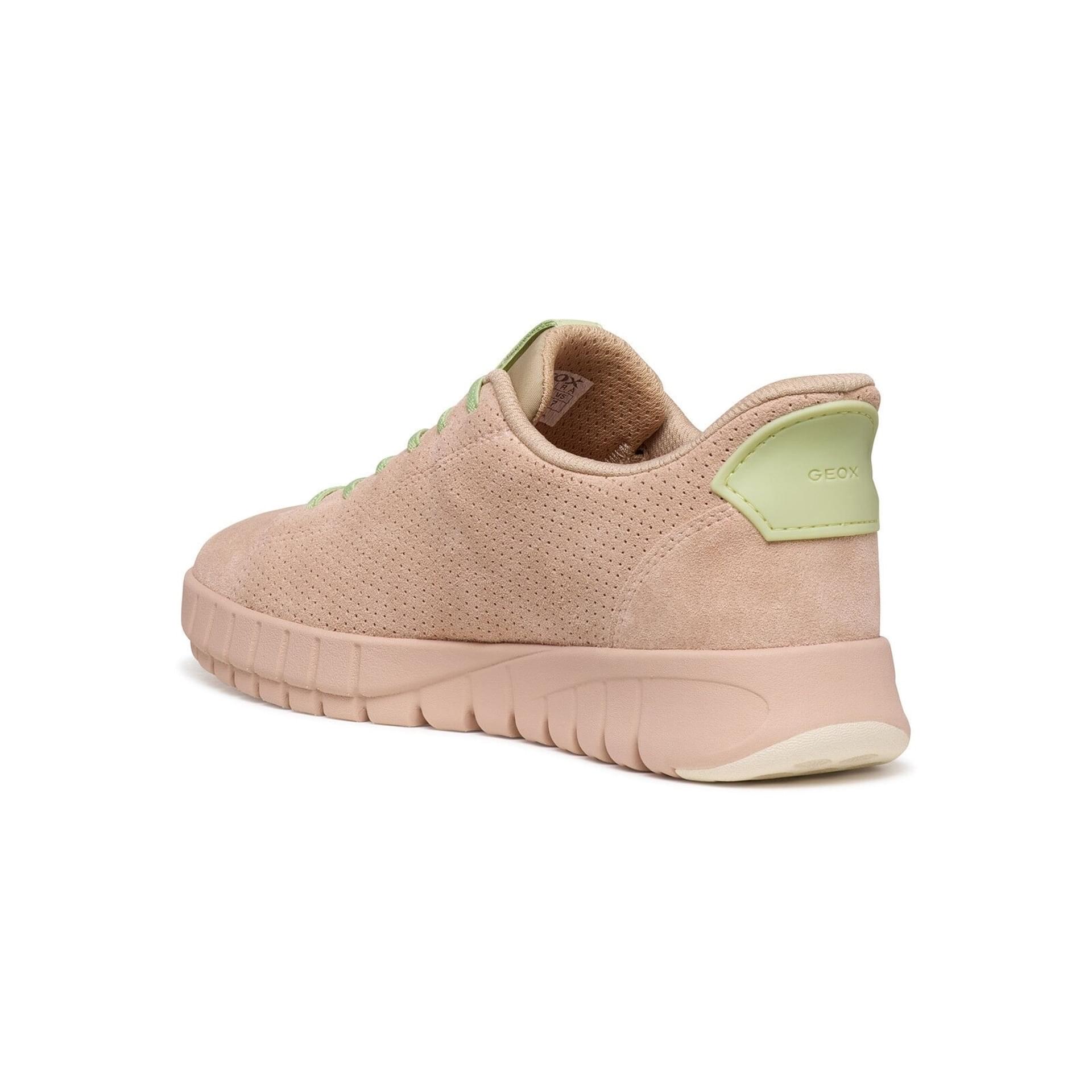 Geox Flextride Plus Sneakers D657SC_022BC in Rose/Light Green