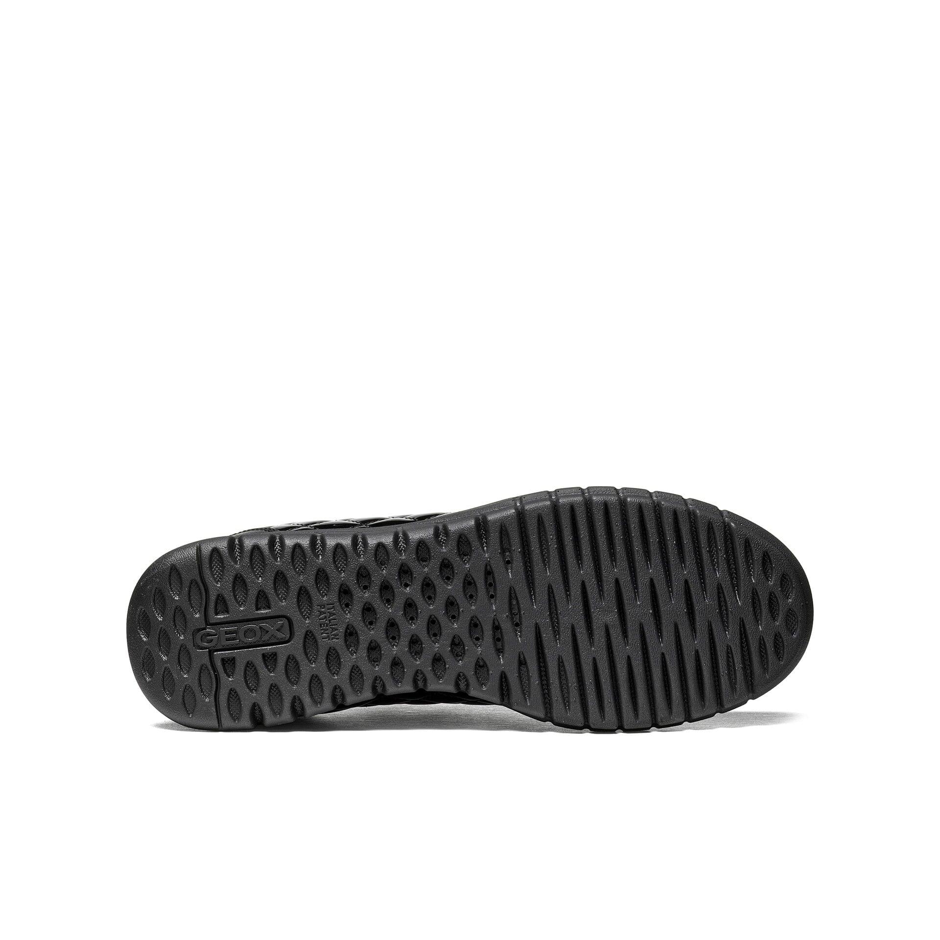 Geox Flextride Plus Sneakers in Black, semelle (SKU D667SB_00254--C9999)