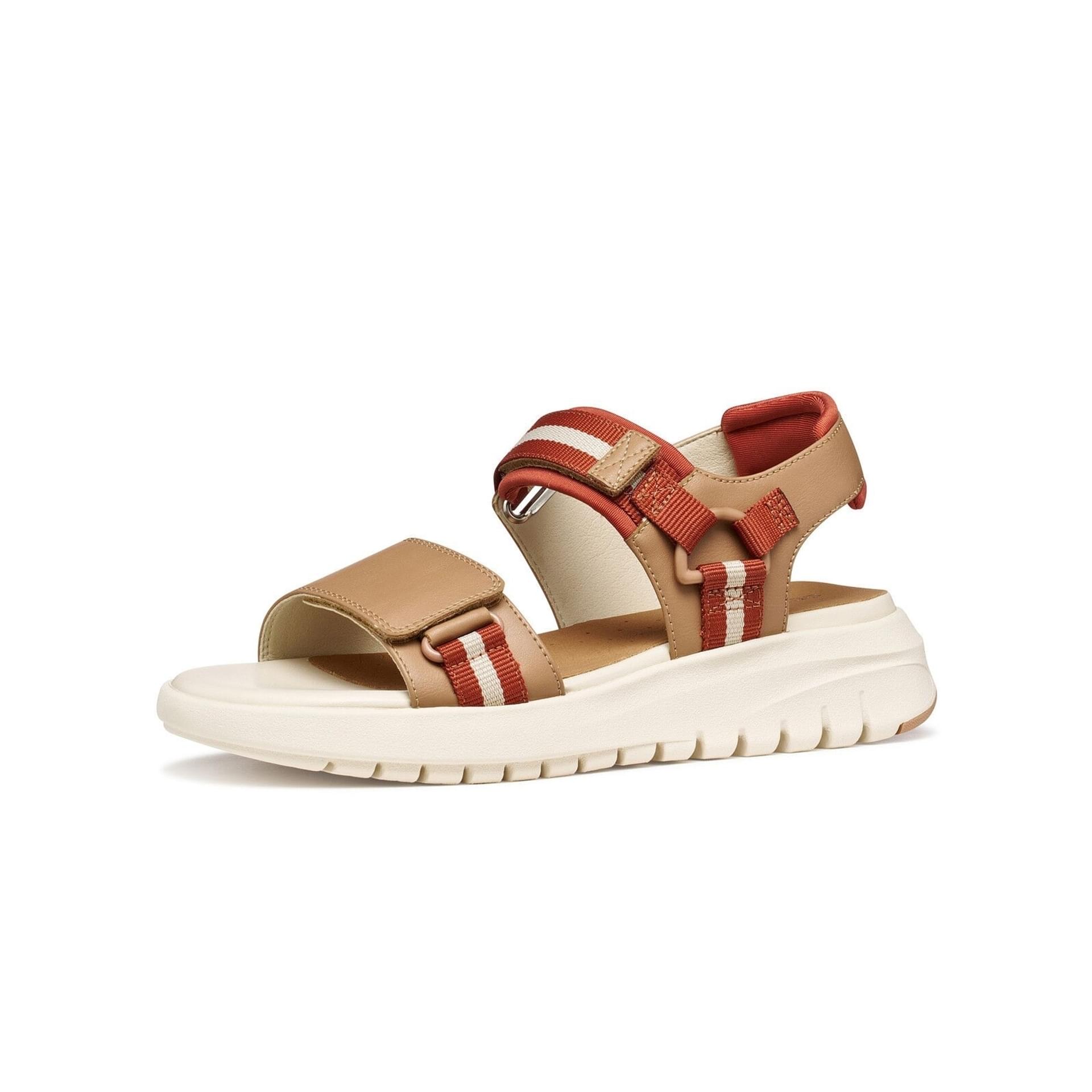 Geox Flextride S Sandals D65BSC_05415 in Beige/Brick