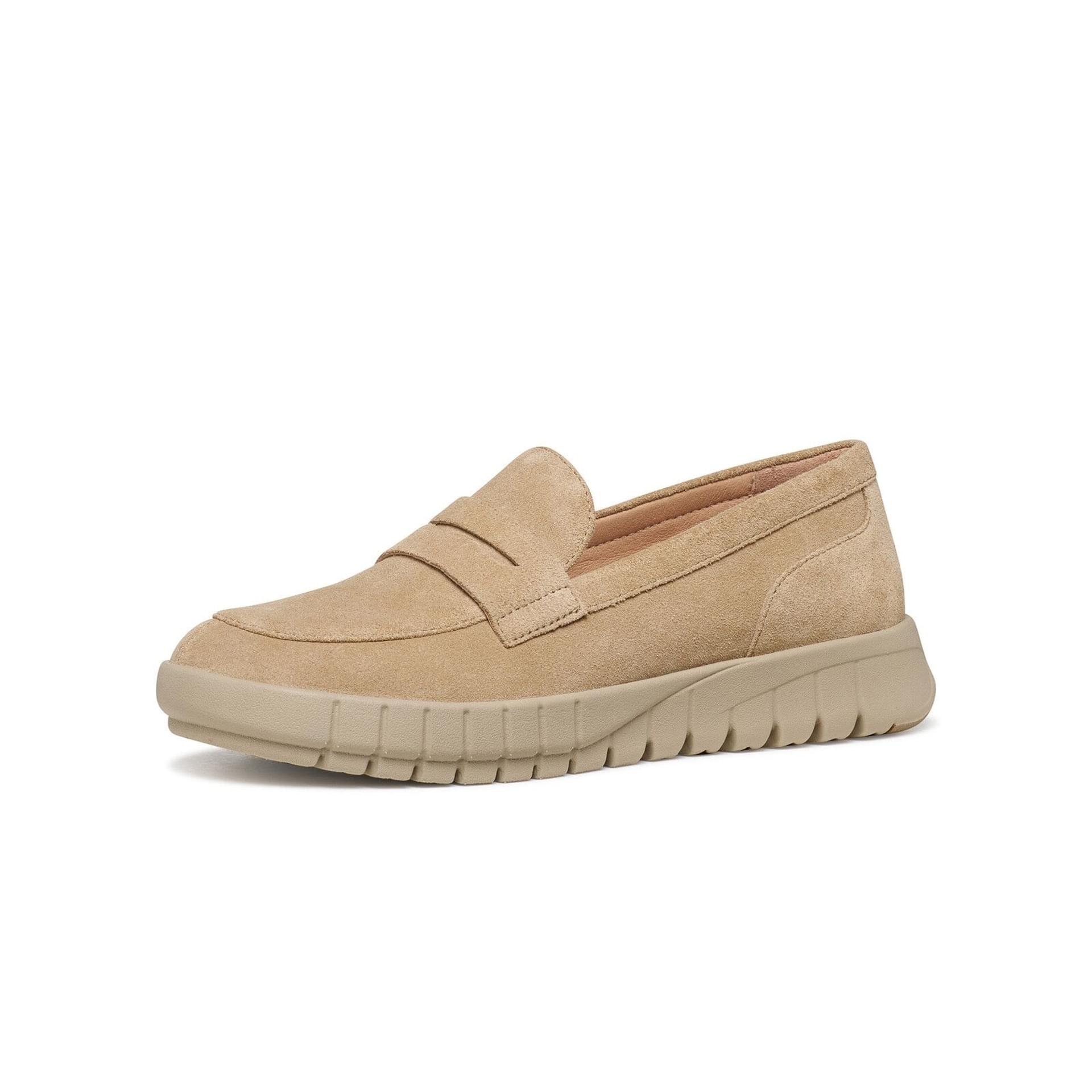 Geox Flextride Moccassins D659AB_00022 in Cream