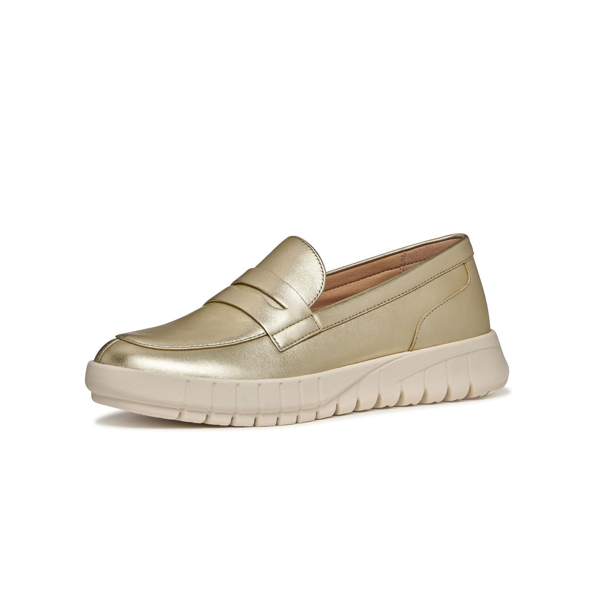 Geox Flextride Moccassins D659AB_000CF in Light Gold