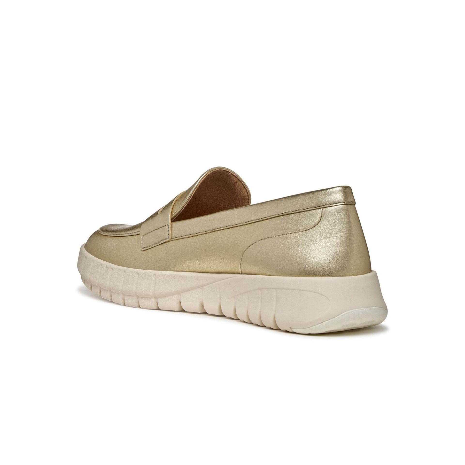 Geox Flextride Moccassins D659AB_000CF in Light Gold