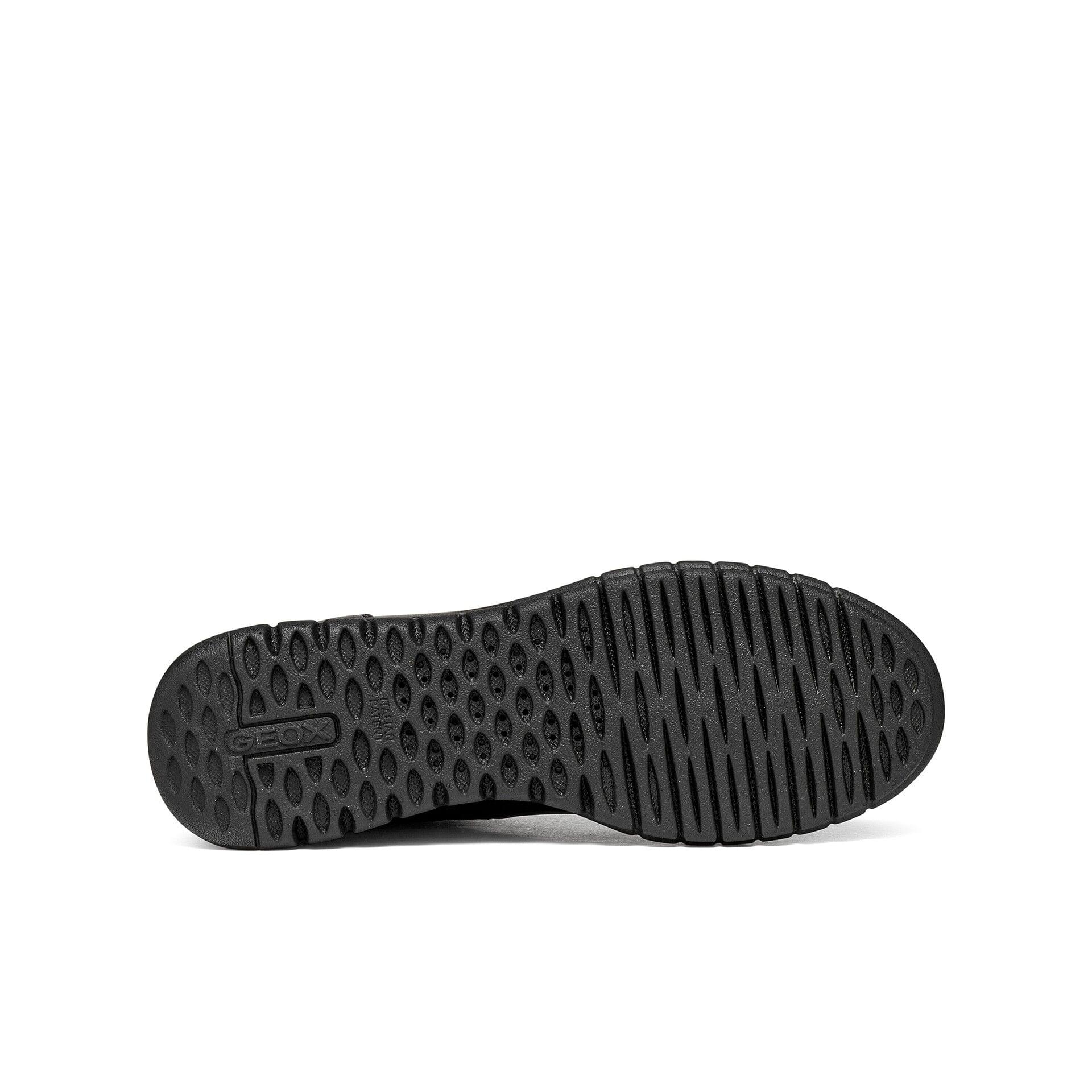 Geox Flextride Ankle Boots in Black, sole (SKU D669AD_0009B--C9999)