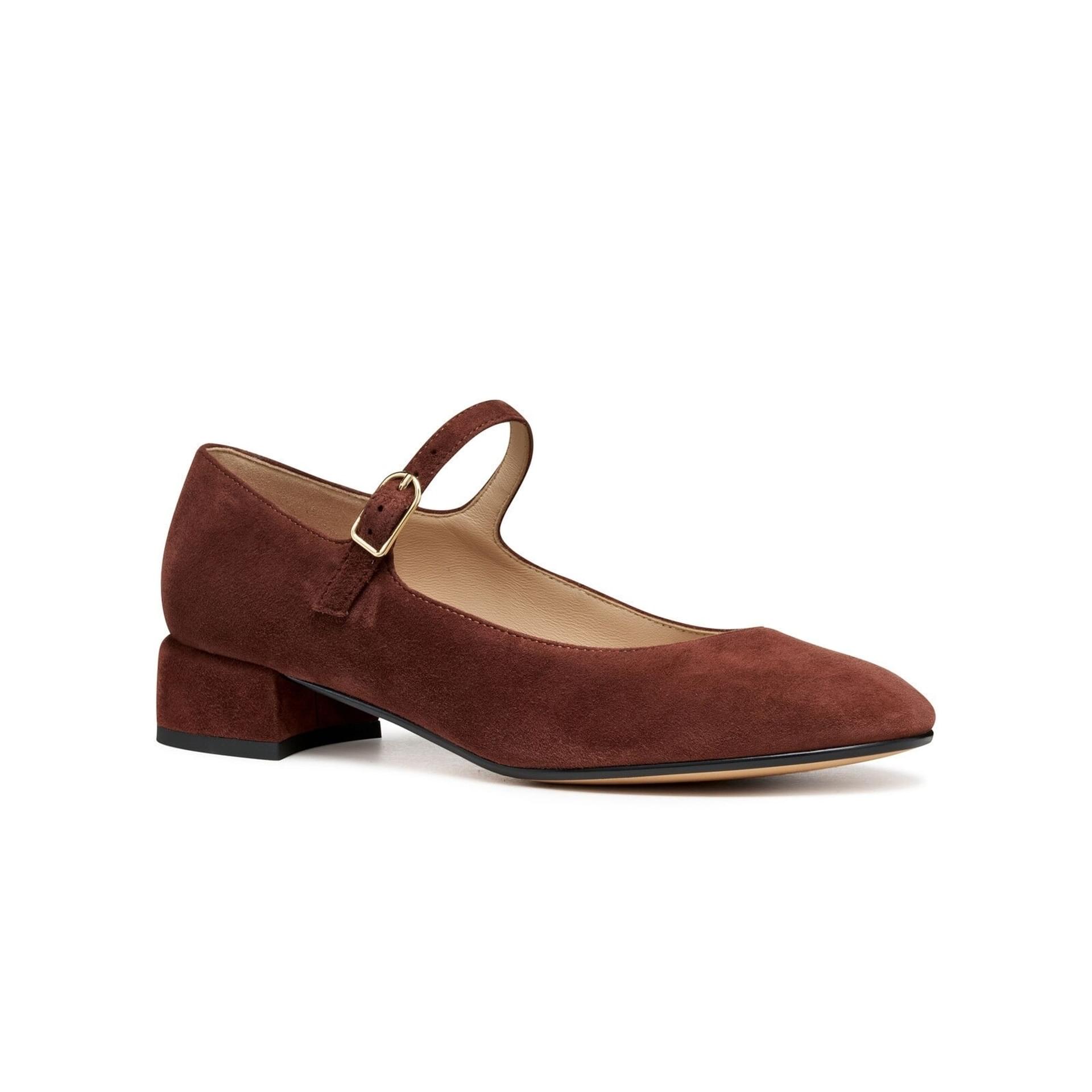 Geox Floretia Ballerina's D46WMA_00021 in Wine