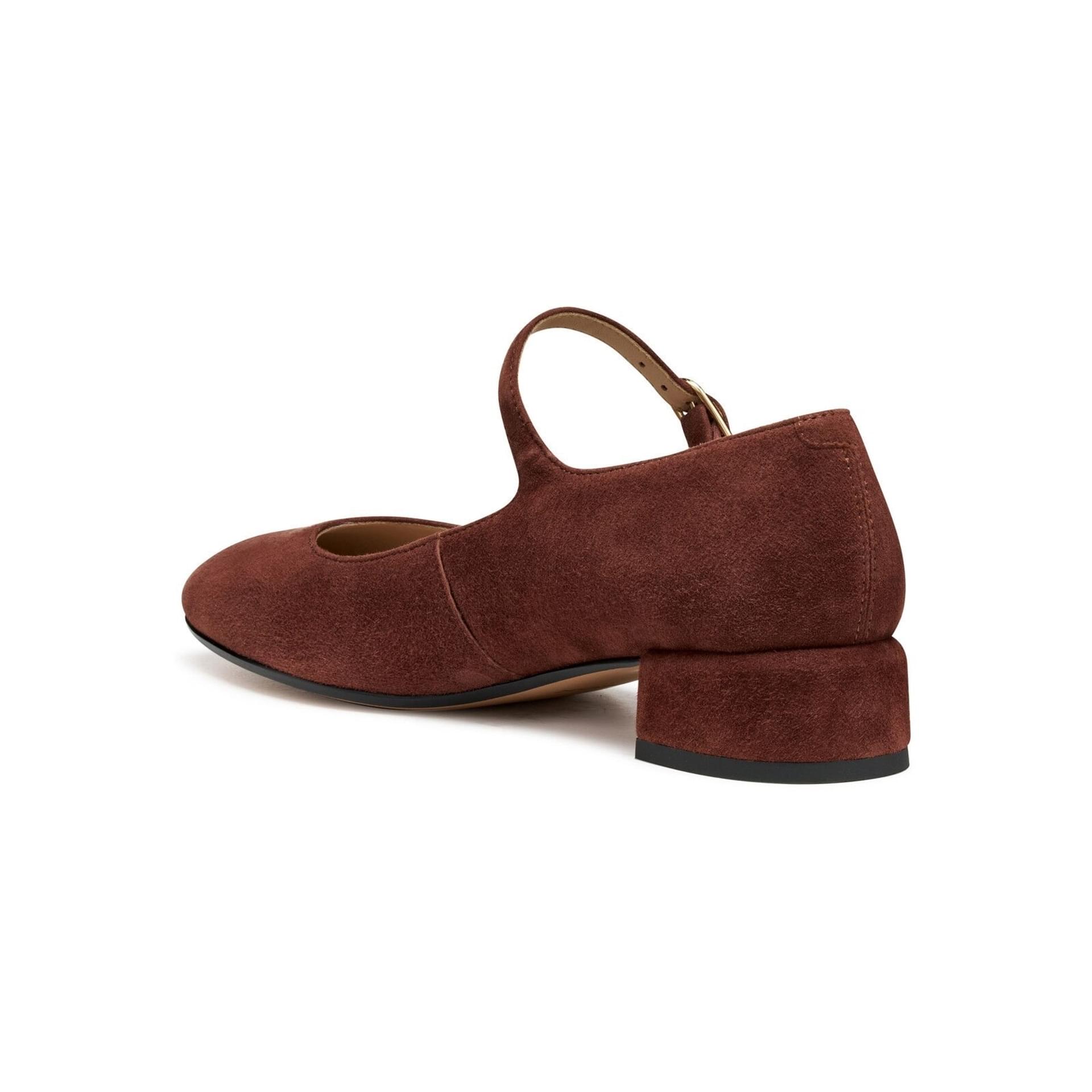 Geox Floretia Ballerina's D46WMA_00021 in Wine