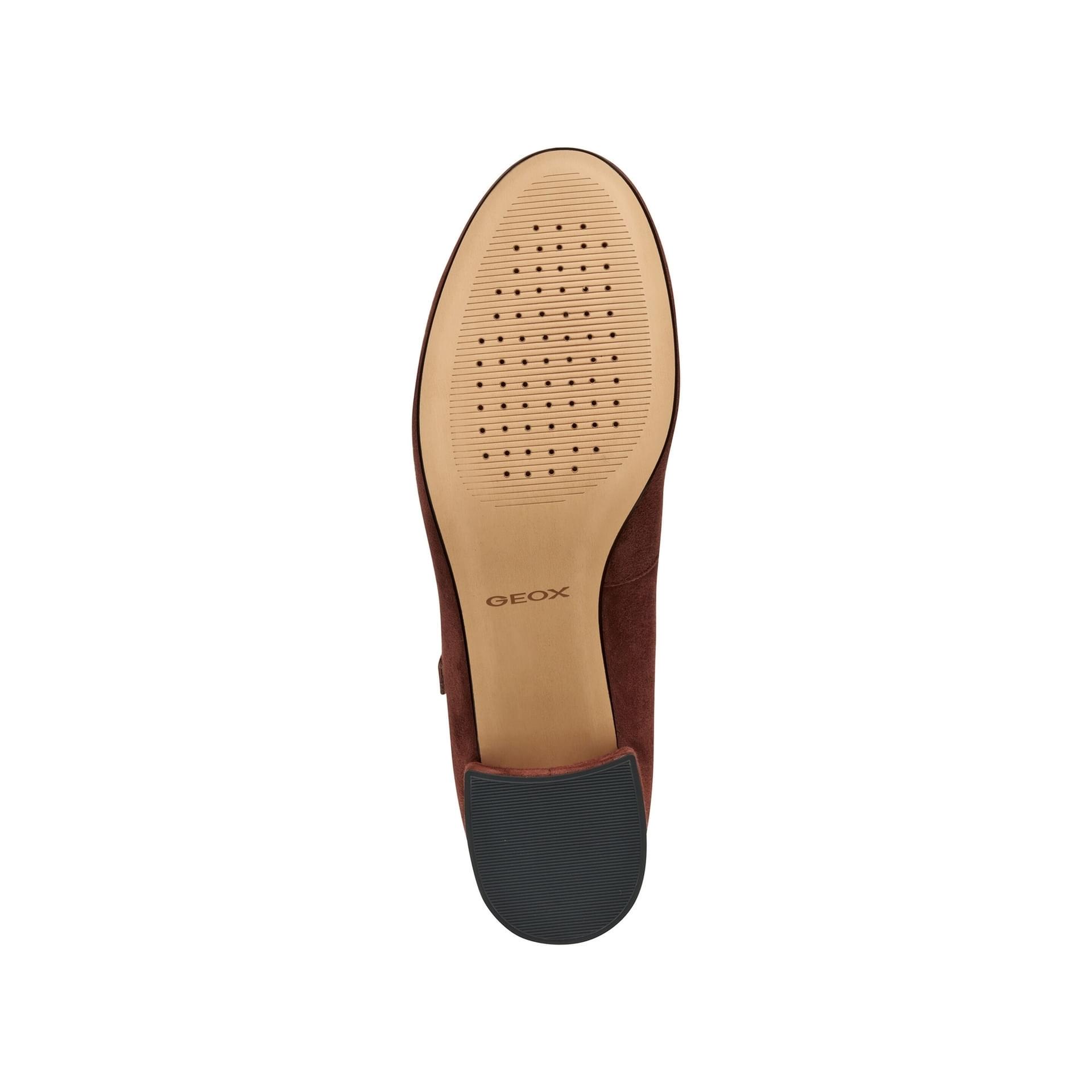 Geox Floretia Ballerina's D46WMA_00021 in Wine