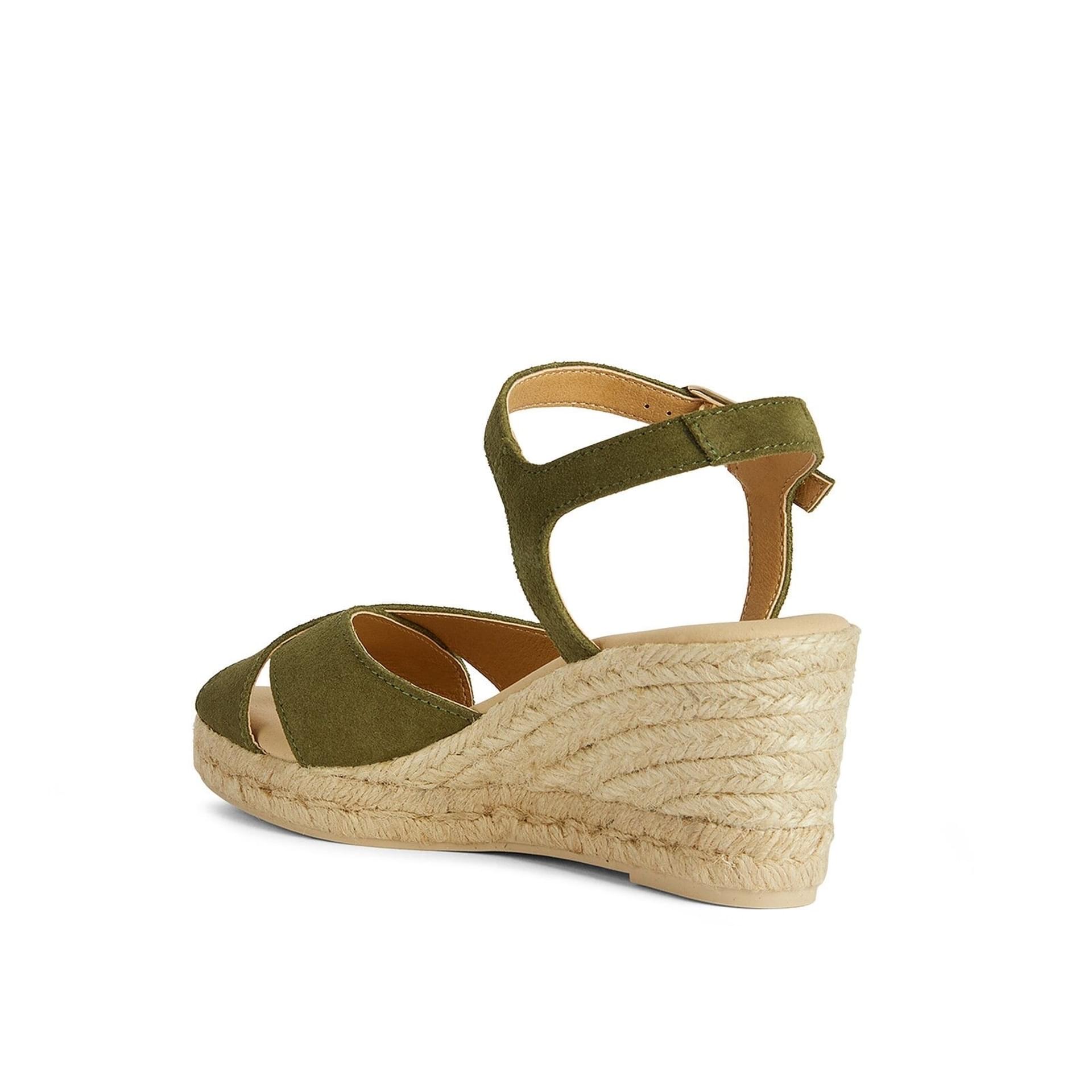 Geox Gelsa Low Sandals D45NGC_00022 in Sage