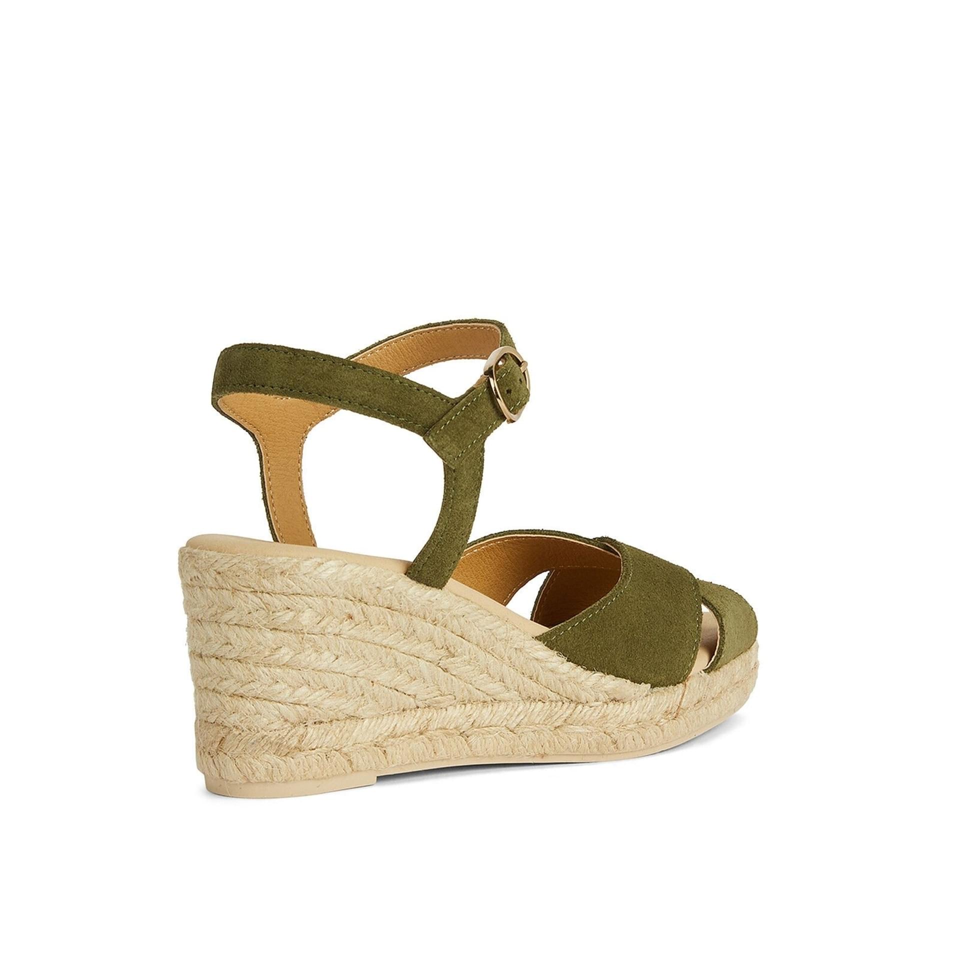 Geox Gelsa Low Sandals D45NGC_00022 in Sage