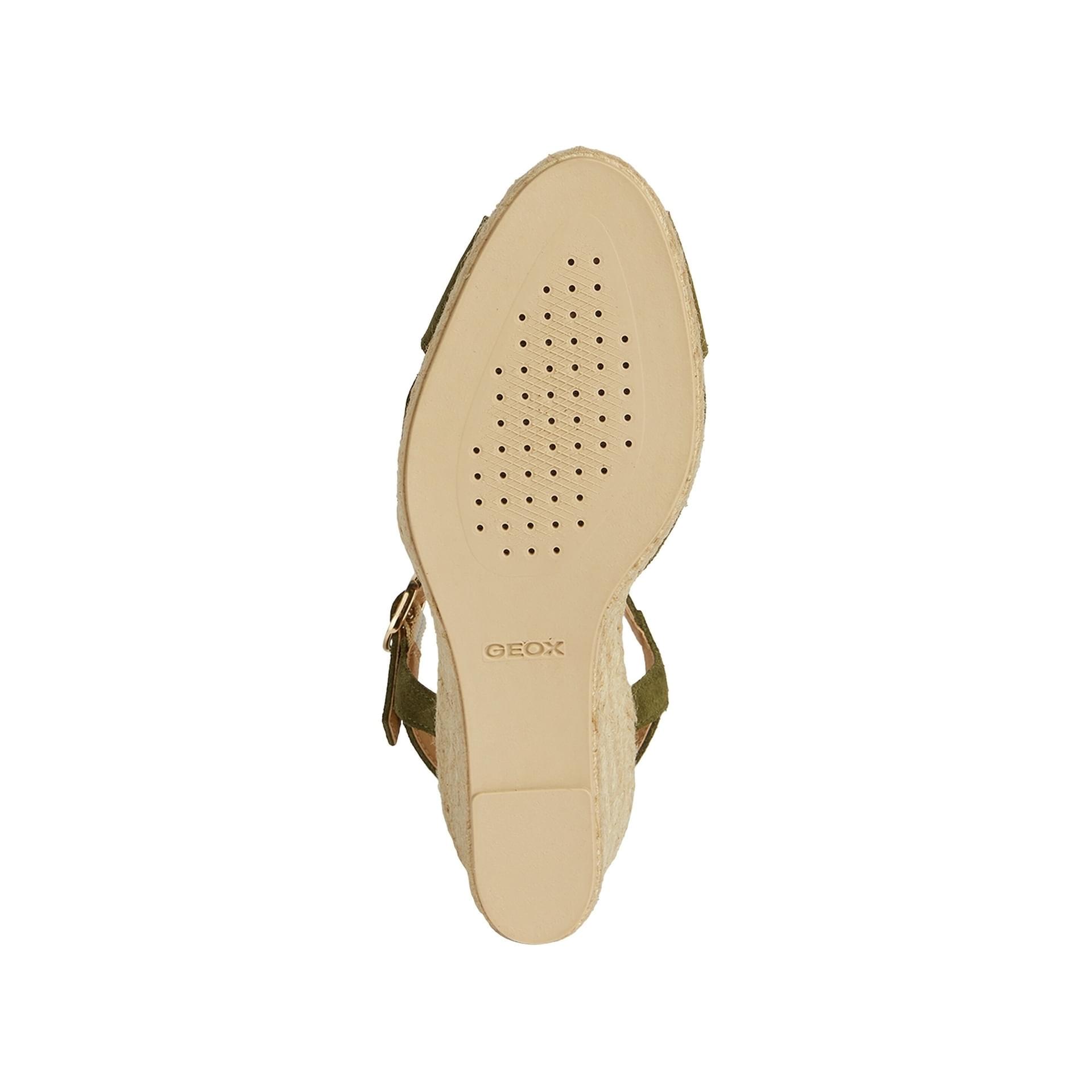 Geox Gelsa Low Sandals D45NGC_00022 in Sage