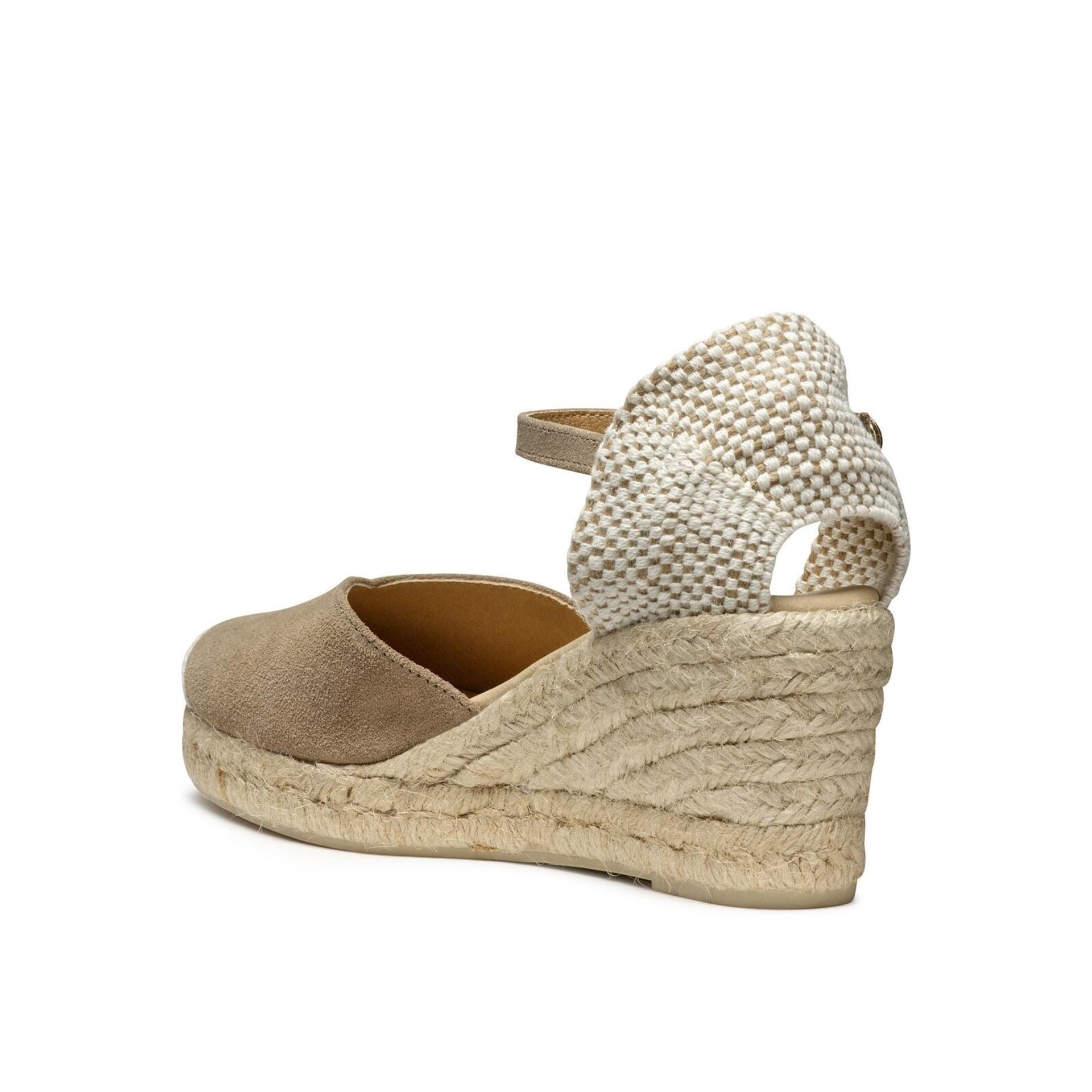 Geox Gelsa Low Sandals D55NGF_00022 in Light Taupe