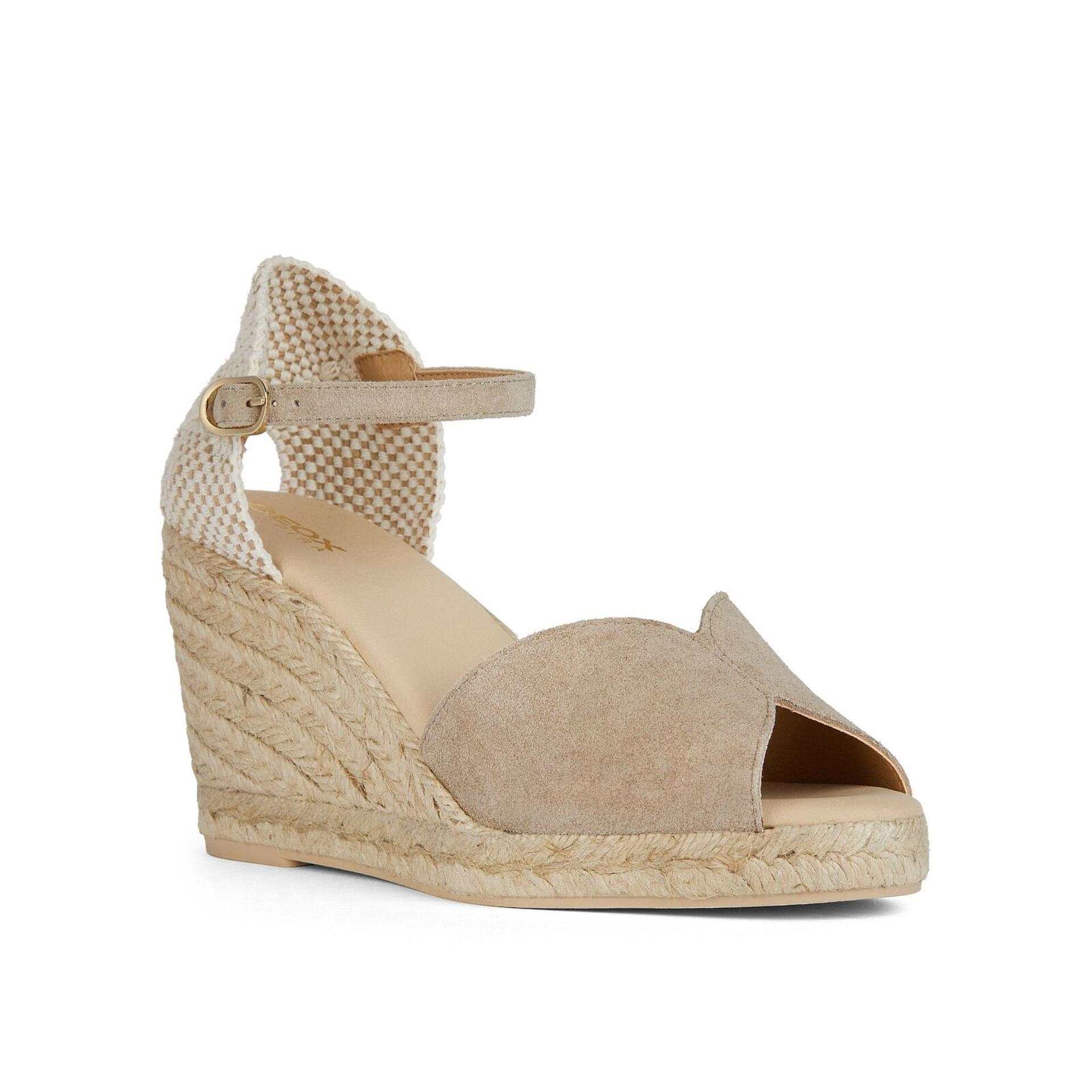 Geox Gelsa Sandals D45TPB_00022 in Light Taupe