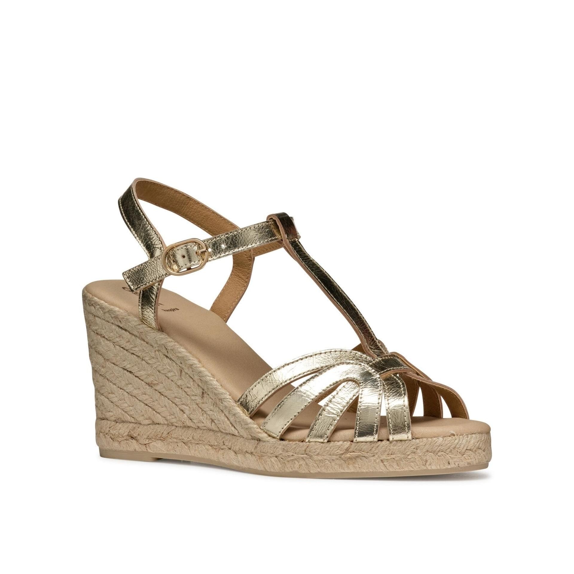 Geox Gelsa Sandals D55TPA_000CF in Light Gold