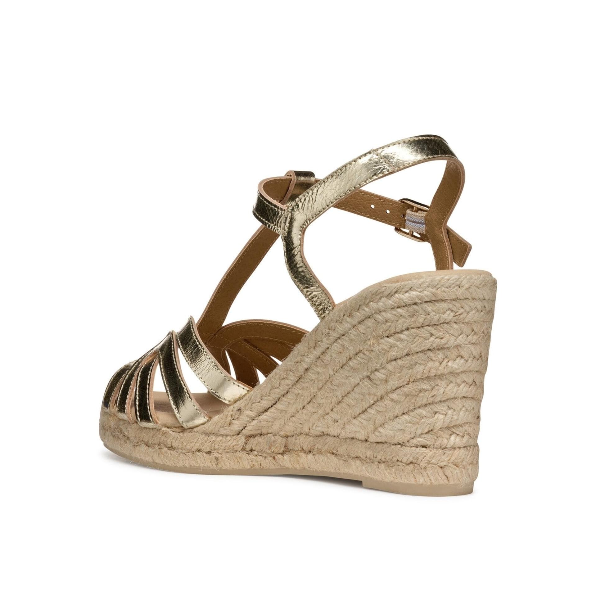 Geox Gelsa Sandals D55TPA_000CF in Light Gold