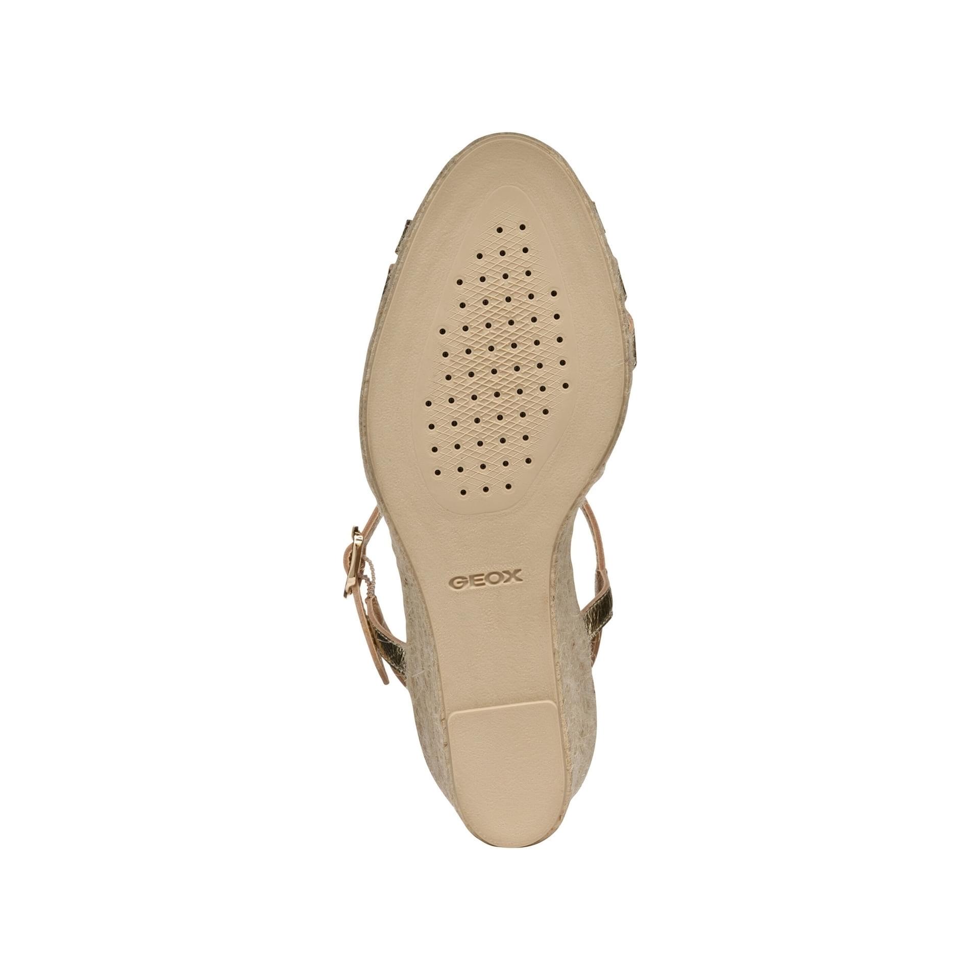 Geox Gelsa Sandals D55TPA_000CF in Light Gold