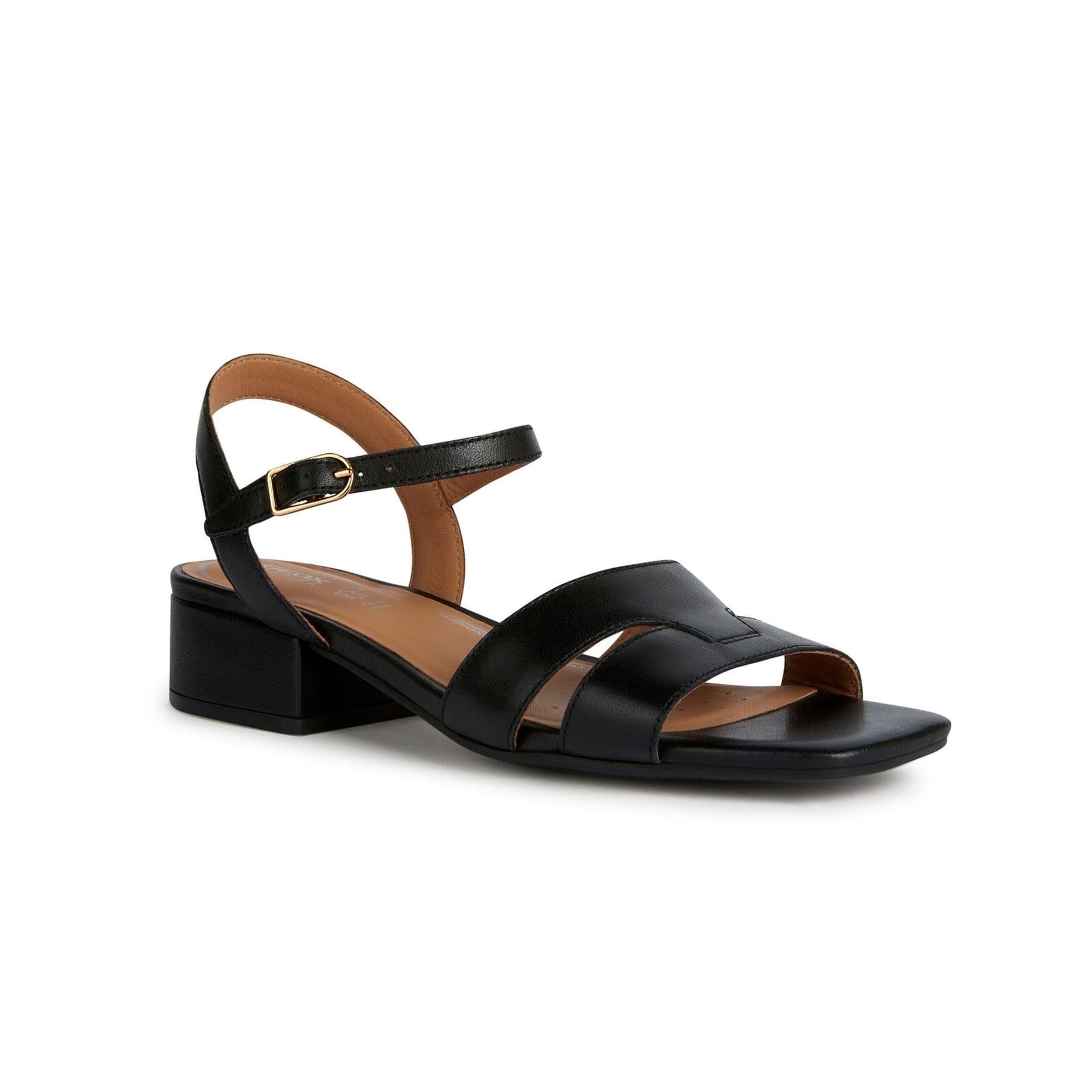 Geox Genziana 30 Sandals D35RYA_00043 in Black