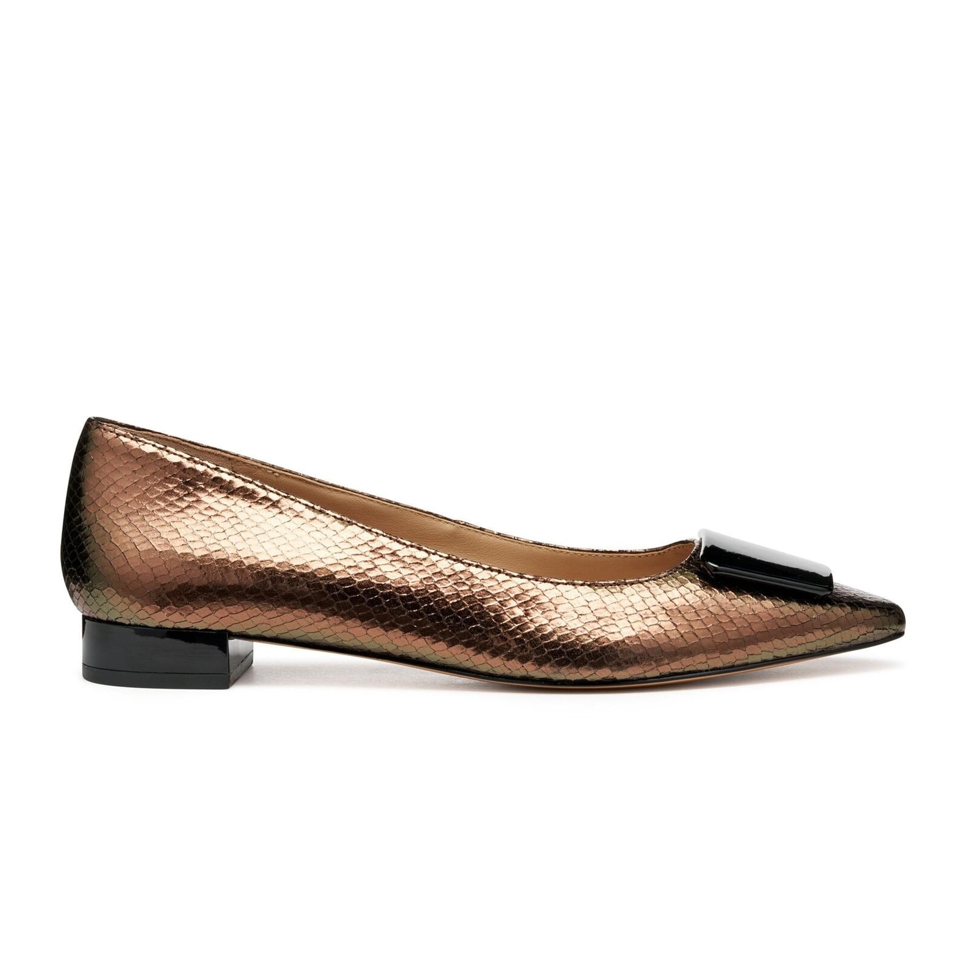 Geox Giselda15 Ballerinas D56YUA_0KYHH in Dk.Brown/Black