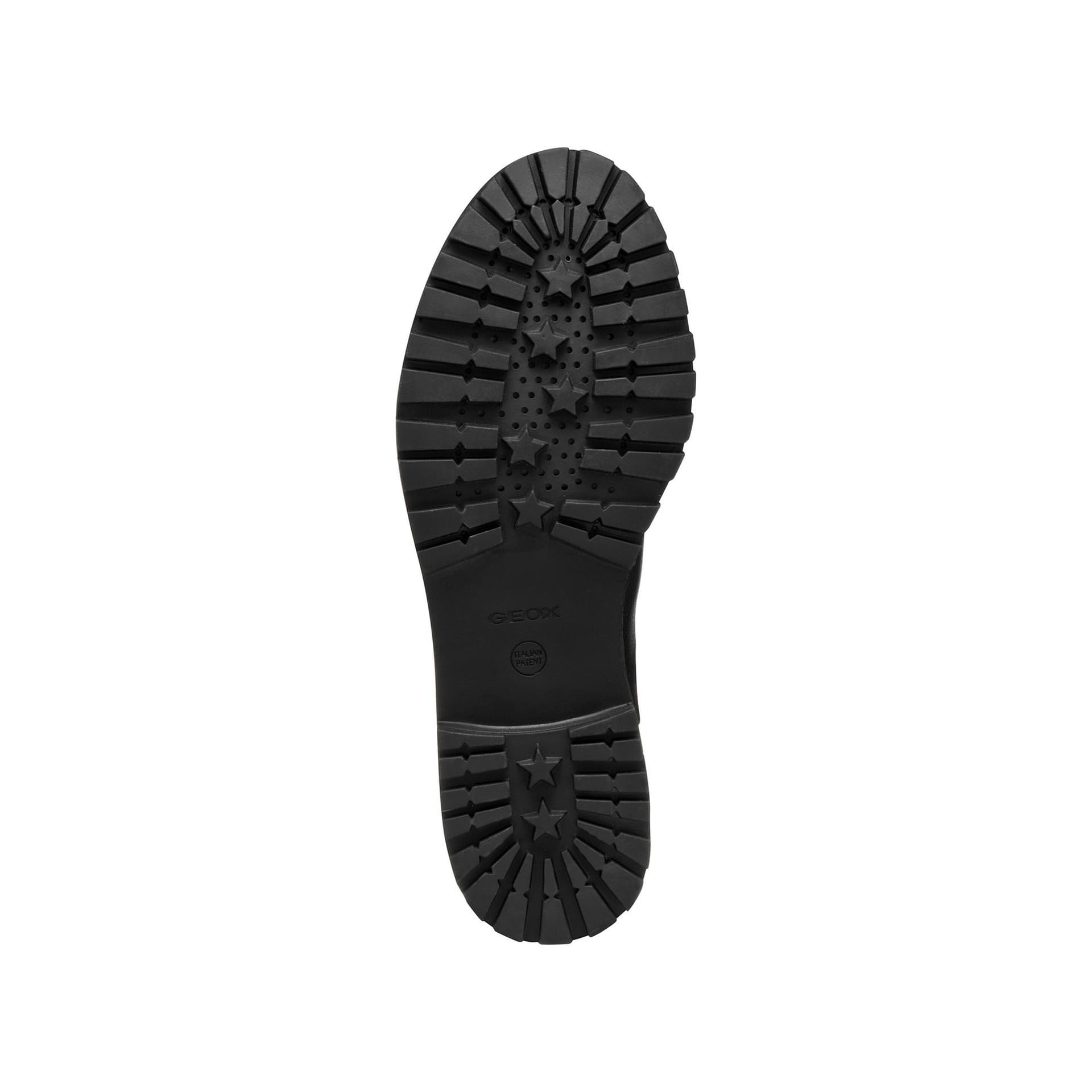 Geox Hoara Enkellaarsjes D56FTA_00046 in Black