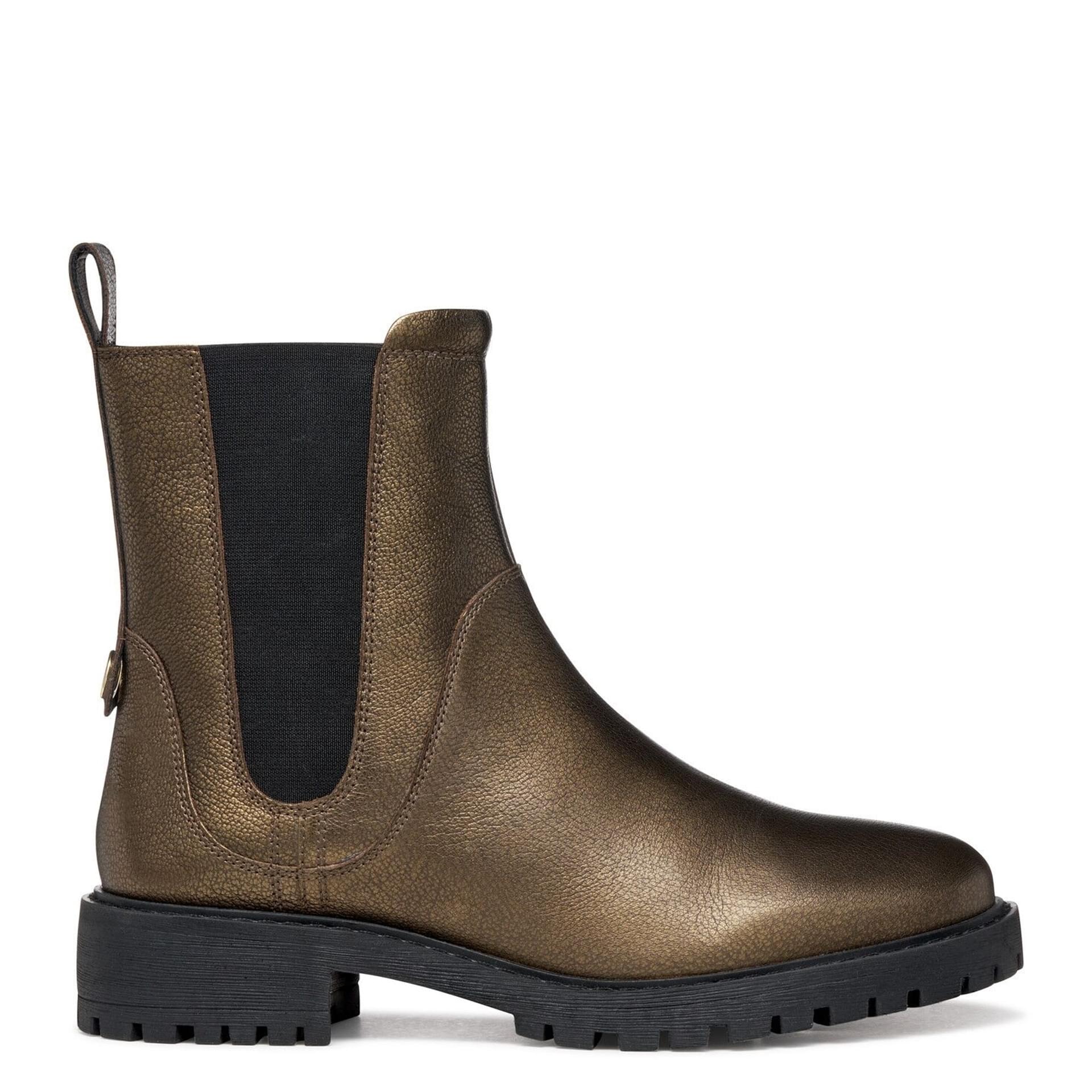 Geox Hoara Ankle Boots D56FTA_000CF in Lead
