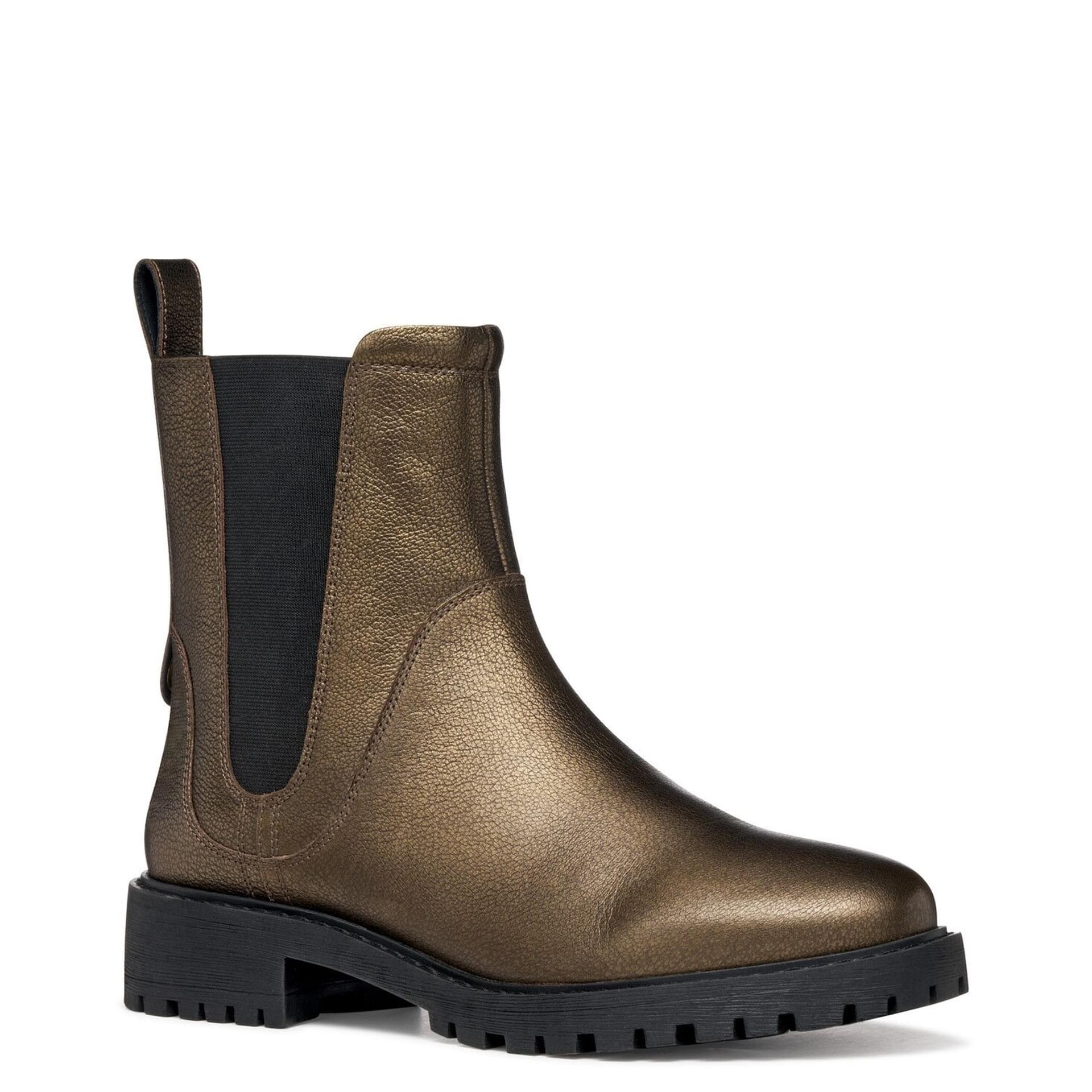 Geox Hoara Ankle Boots D56FTA_000CF in Lead