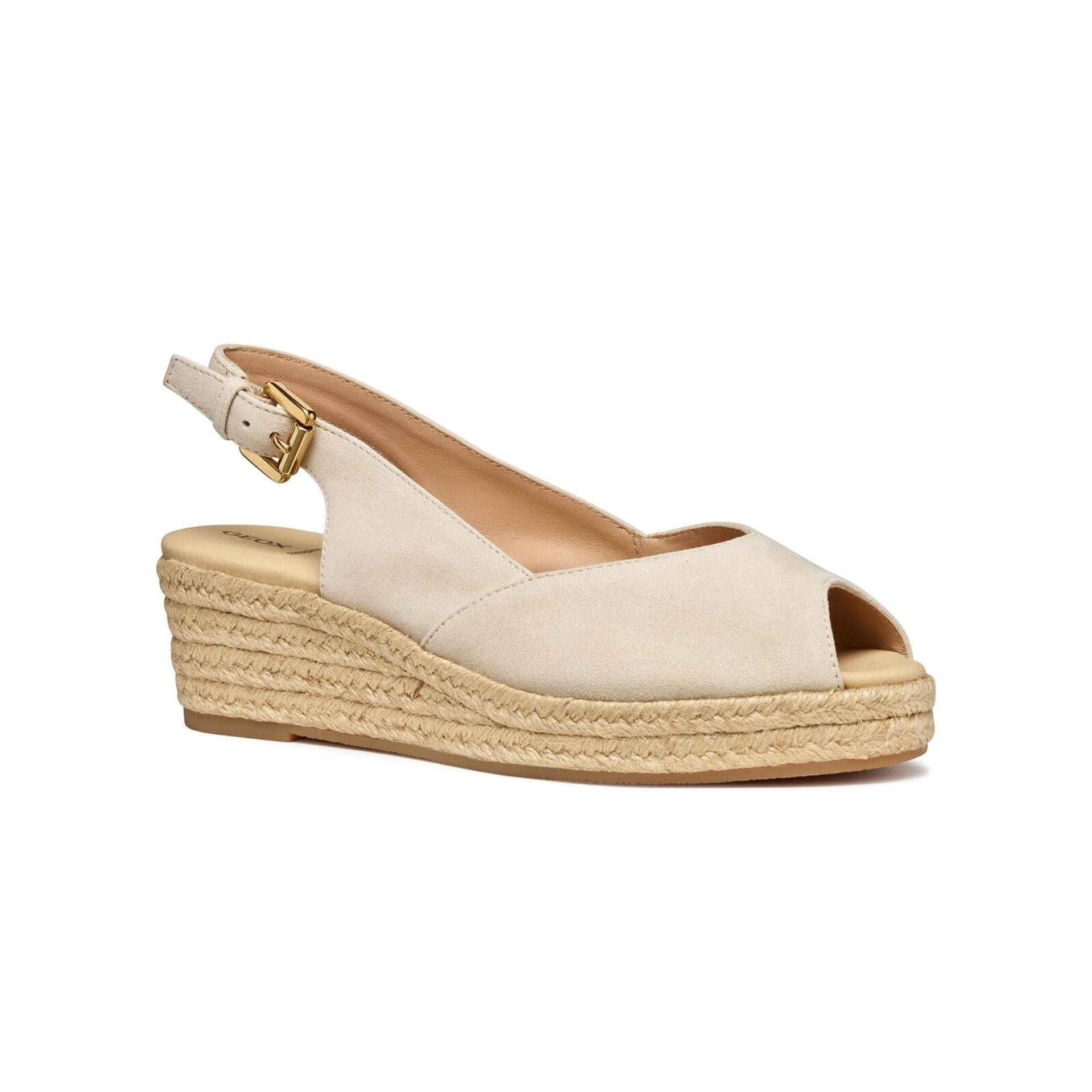 Geox Iberide Sandals D55YXA_00021 in Light Taupe