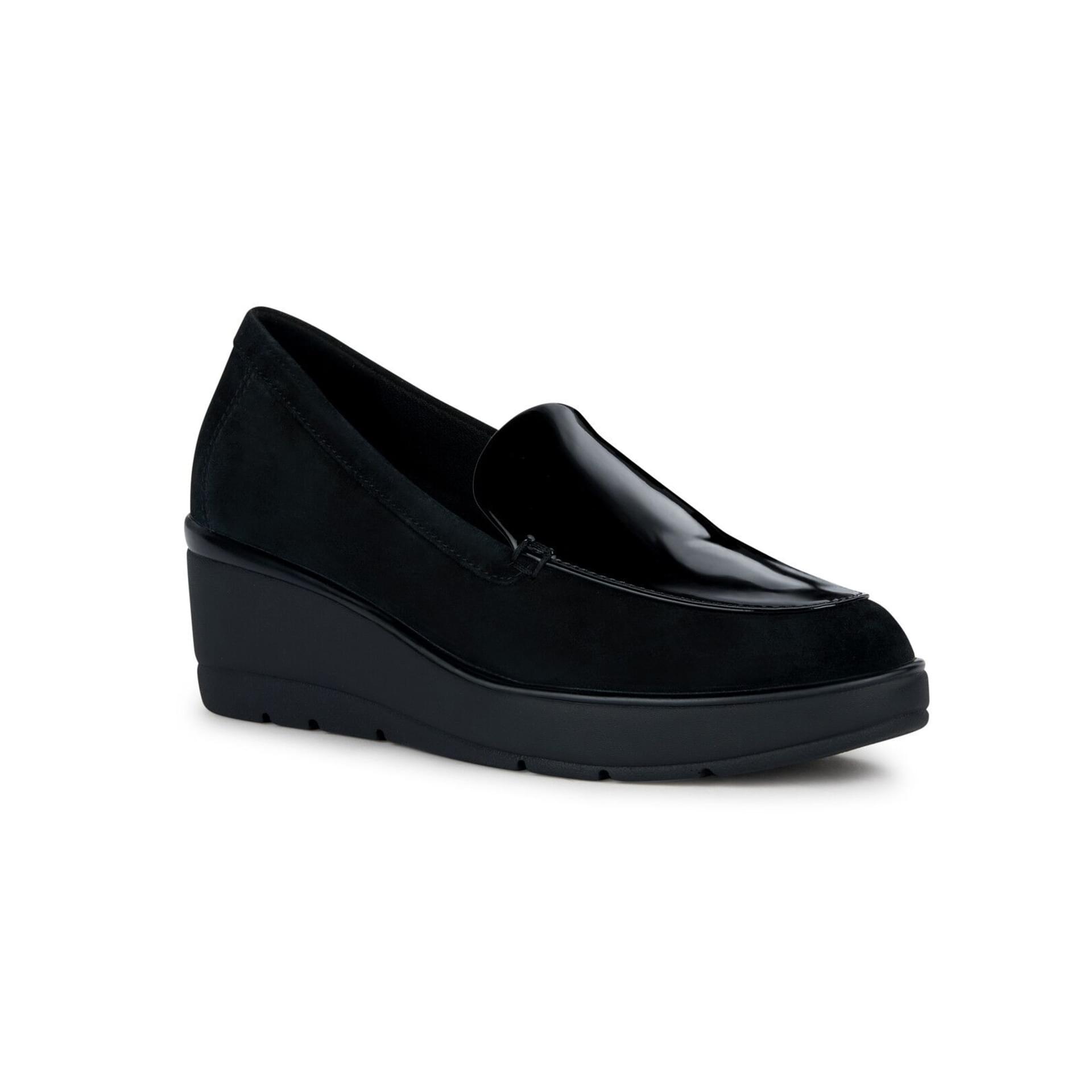 Geox Ilde Moccassins D36RAB_022HH in Black